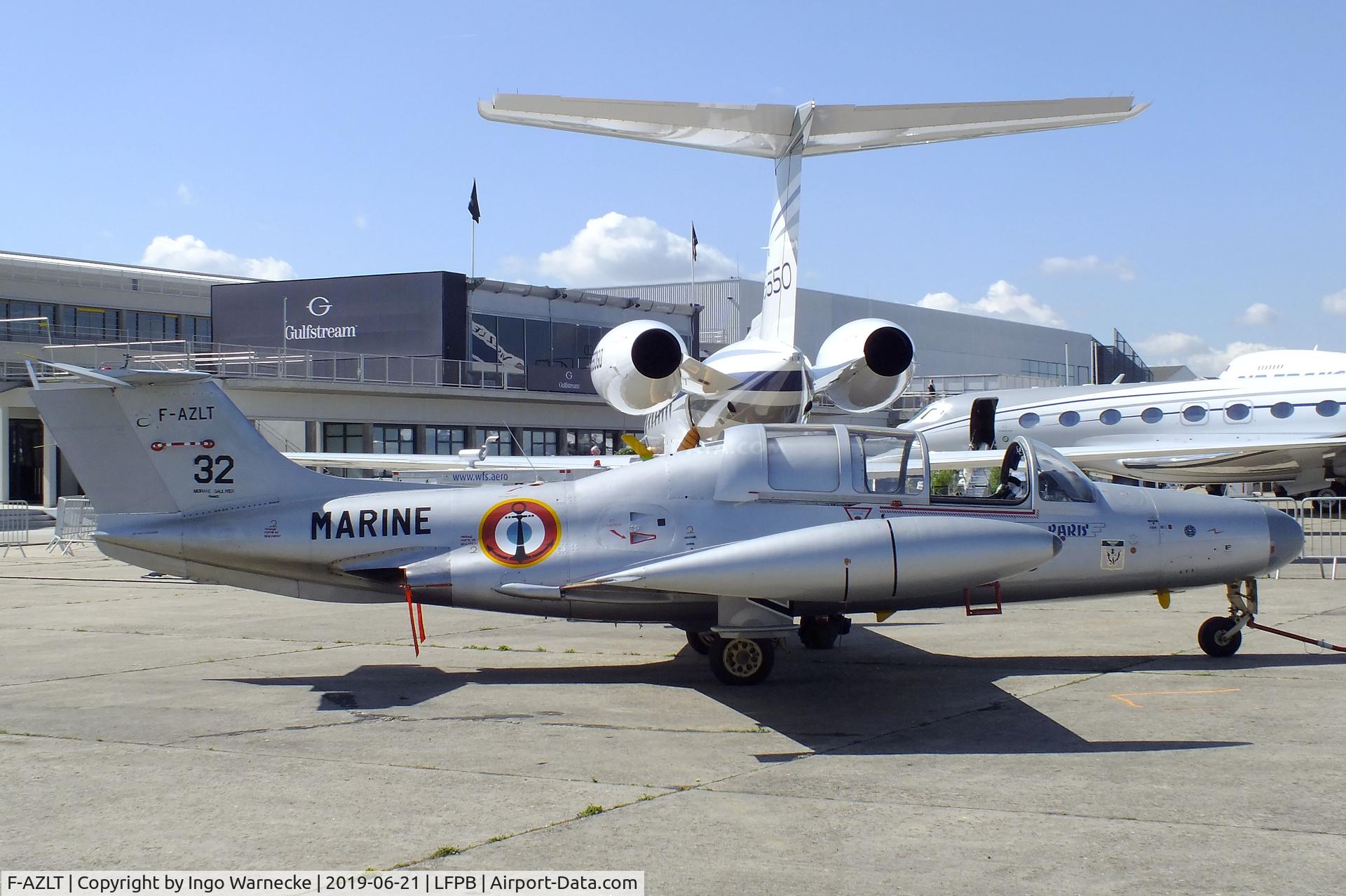 F-AZLT, 1958 Morane-Saulnier MS.760 Paris I C/N 32, Morane-Saulnier MS.760 Paris I at the Aerosalon 2019, Paris