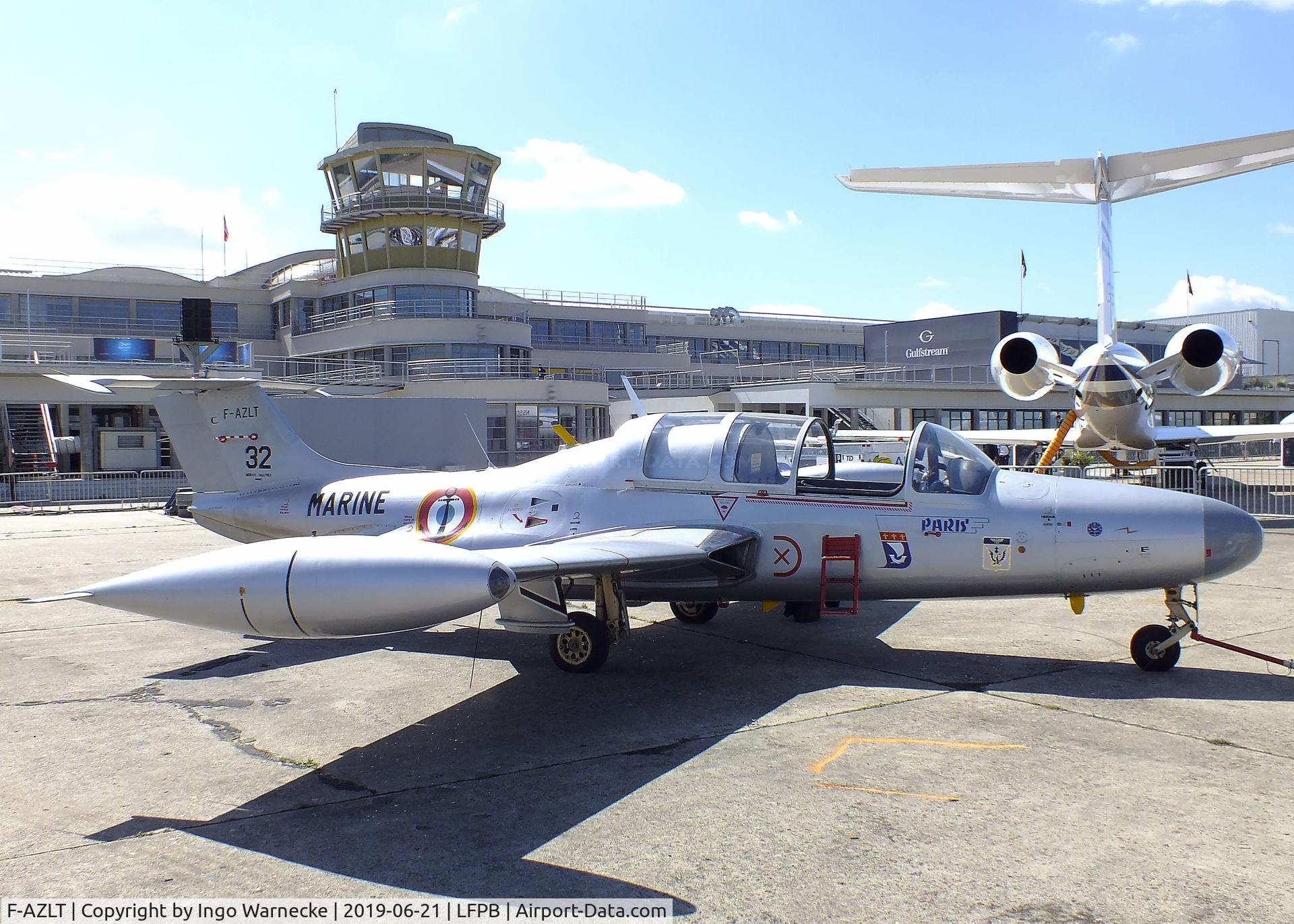 F-AZLT, 1958 Morane-Saulnier MS.760 Paris I C/N 32, Morane-Saulnier MS.760 Paris I at the Aerosalon 2019, Paris