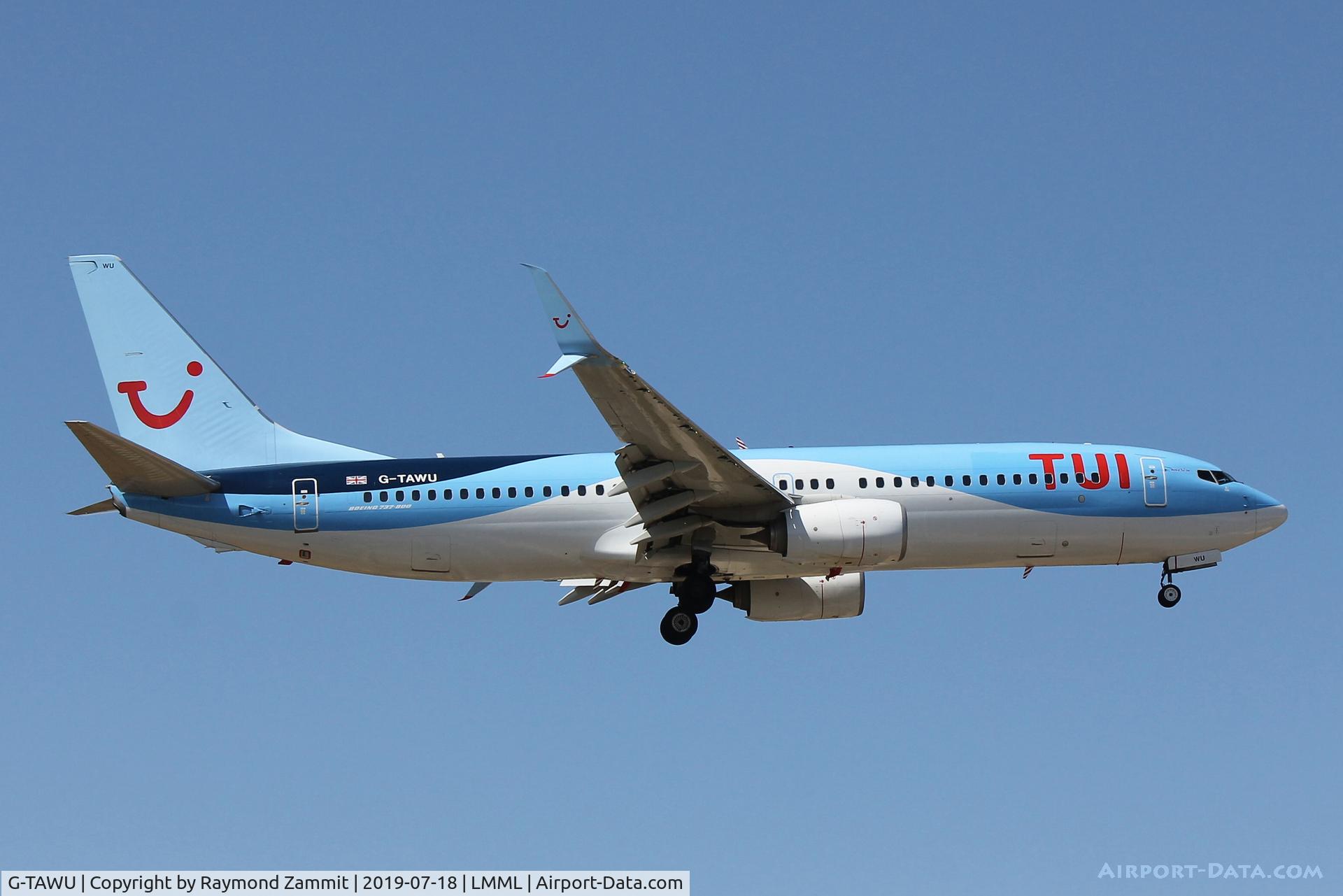 G-TAWU, 2014 Boeing 737-8K5 C/N 37263, B737-800 G-TAWU Thomson Airways