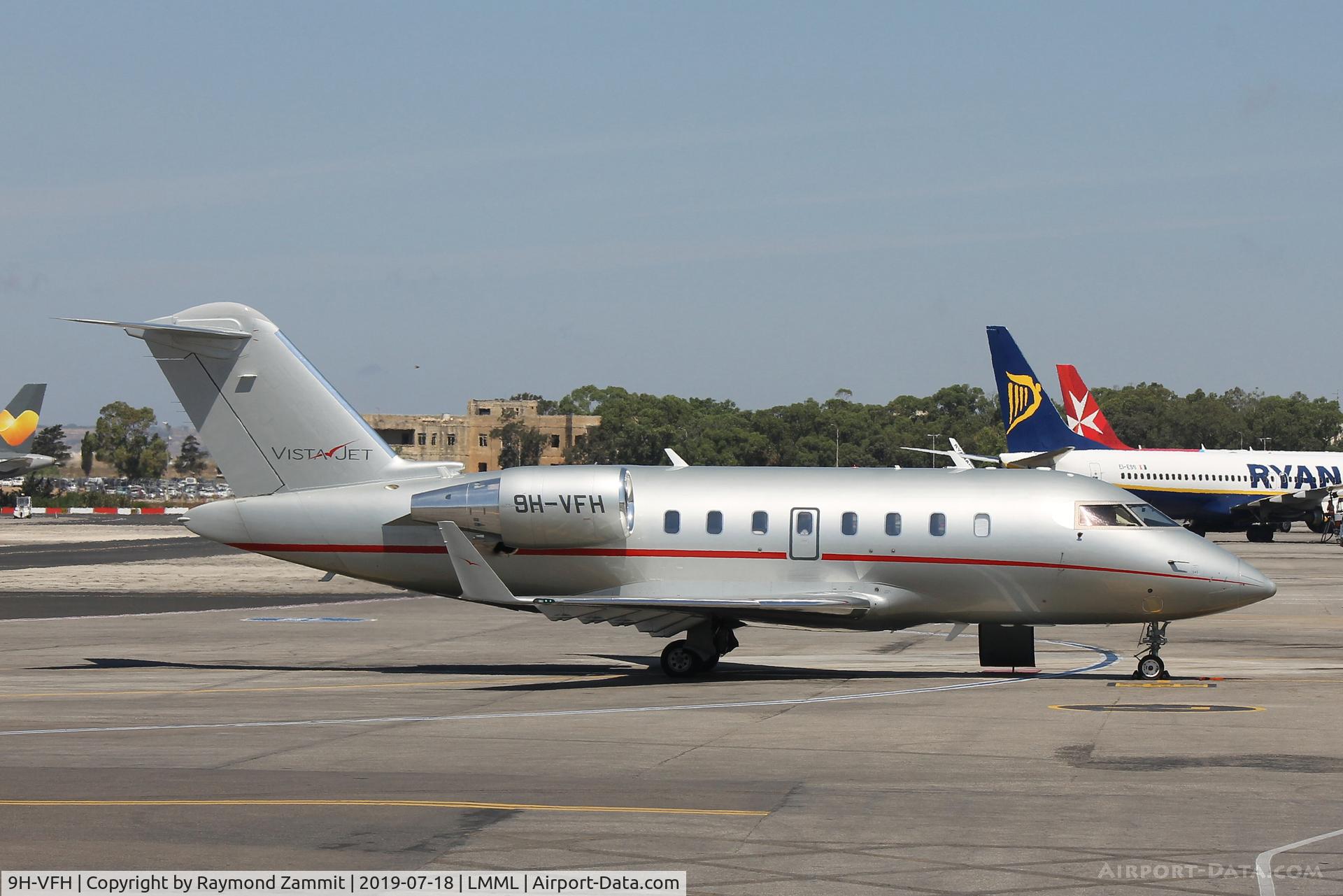 9H-VFH, 2014 Bombardier Challenger 605 (CL-600-2B16) C/N 5979, Bambardier Challenger 605 9H-VFH Vistajet