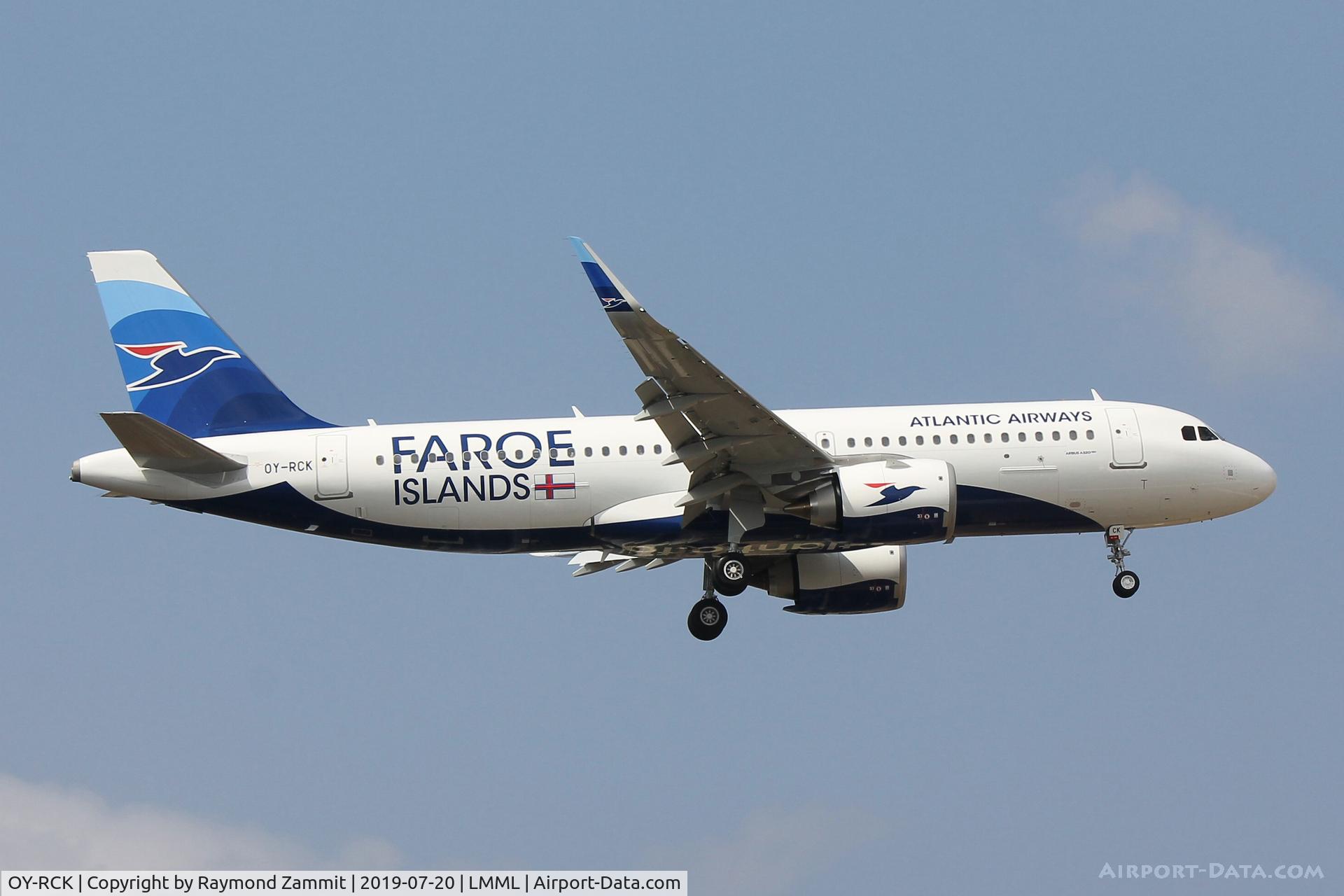 OY-RCK, 2019 Airbus A320-251N C/N 8918, A320 OY-RCK Atlantic Airways