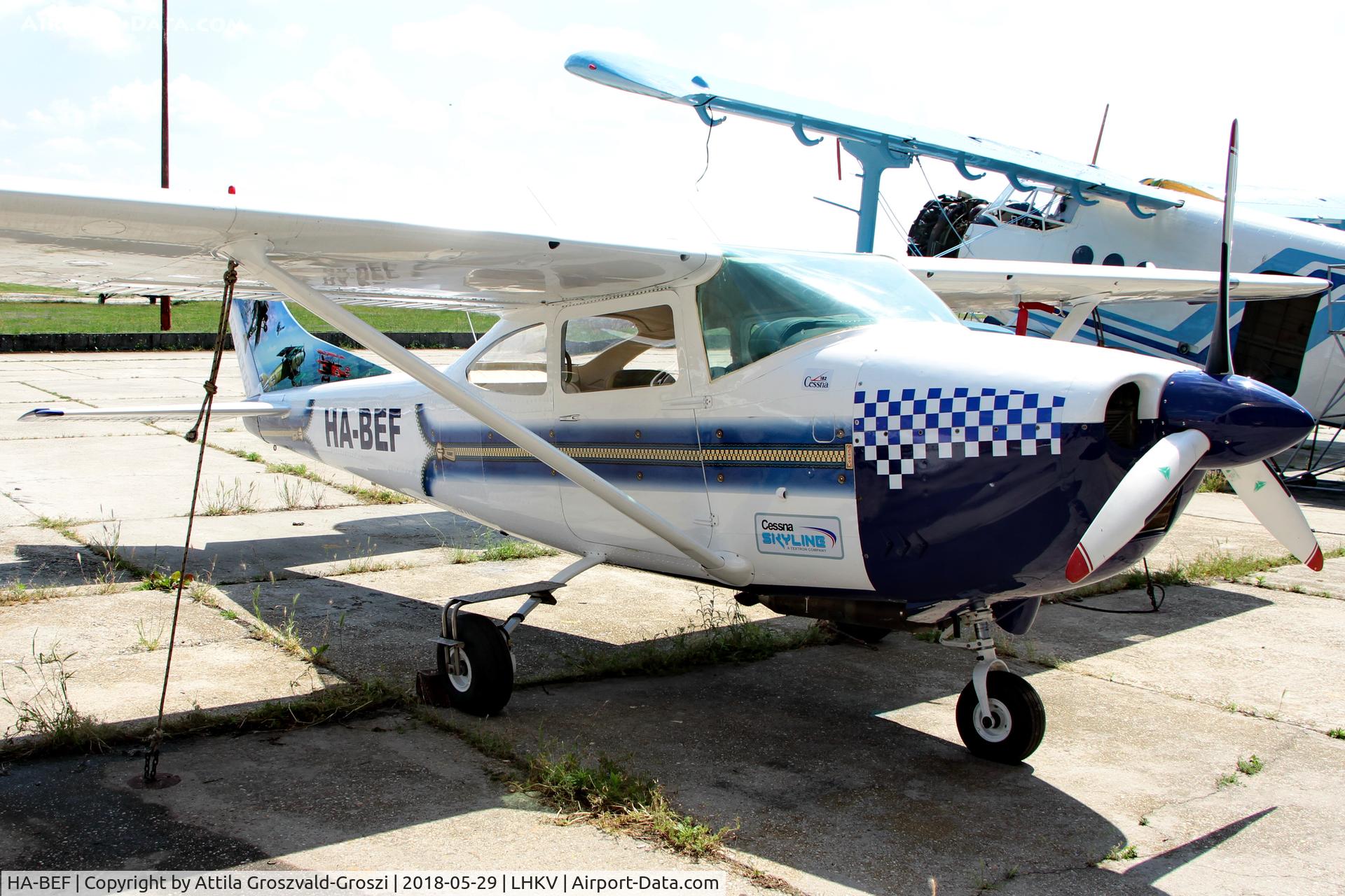 HA-BEF, 1966 Cessna 182J Skylane Skylane C/N 18257363, LHKV - Kaposujlak Airport, Hungary