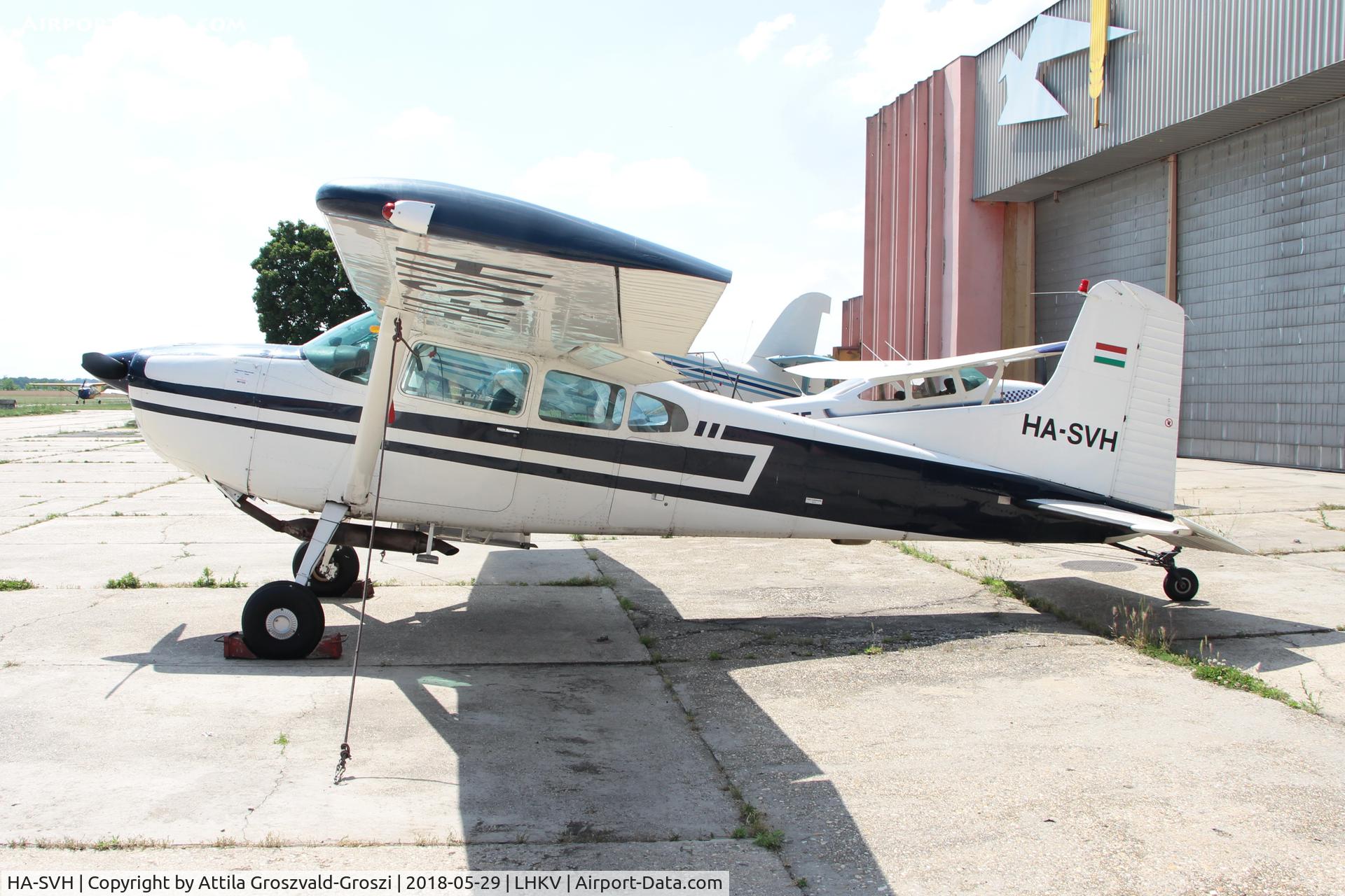 HA-SVH, 1975 Cessna A185F Skywagon 185 C/N 18502644, LHKV - Kaposujlak Airport, Hungary