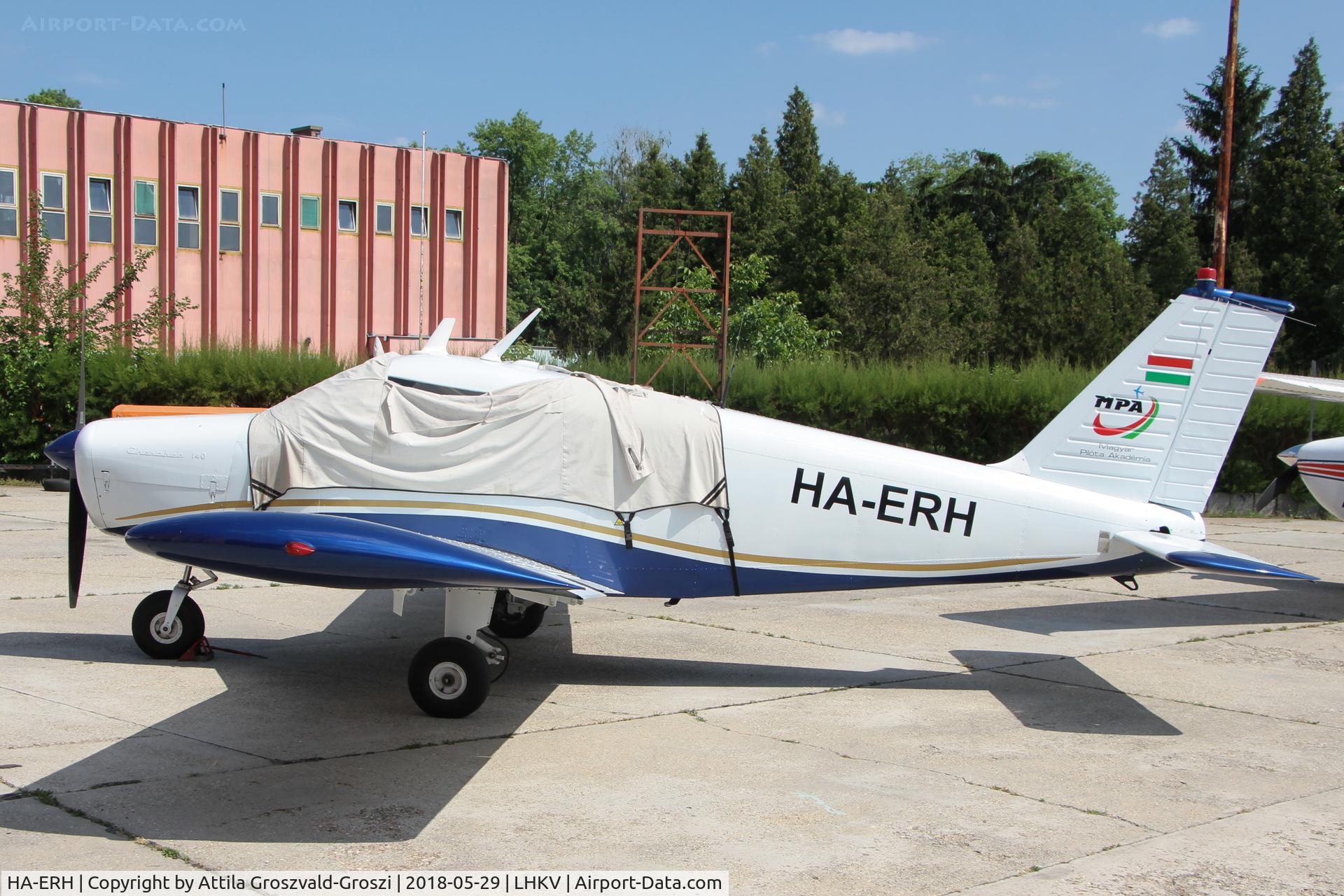 HA-ERH, 1968 Piper PA-28-140 Cherokee Cruiser C/N 28-24386, LHKV - Kaposujlak Airport, Hungary