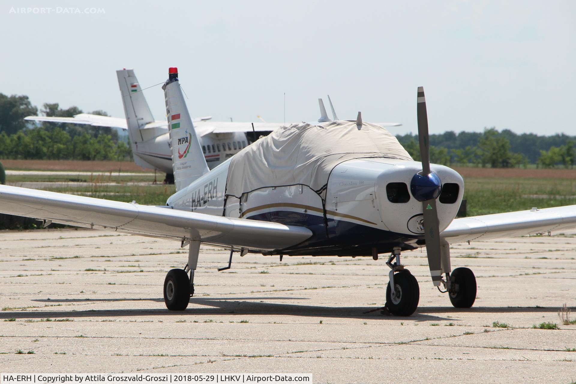 HA-ERH, 1968 Piper PA-28-140 Cherokee Cruiser C/N 28-24386, LHKV - Kaposujlak Airport, Hungary