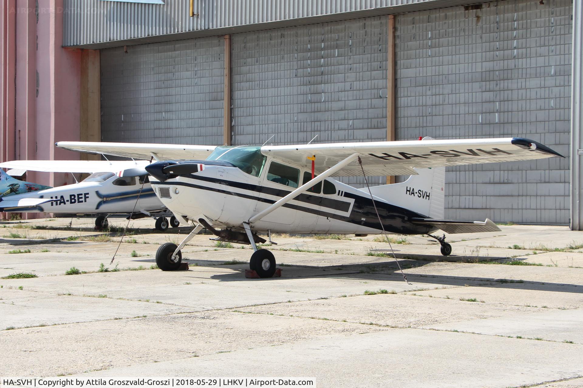 HA-SVH, 1975 Cessna A185F Skywagon 185 C/N 18502644, LHKV - Kaposujlak Airport, Hungary