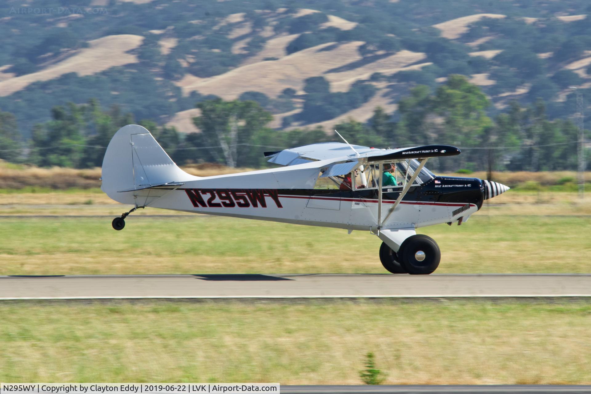 N295WY, 2018 Aviat Husky A-1C-180 C/N 3295, Livermore Airport California 2019.