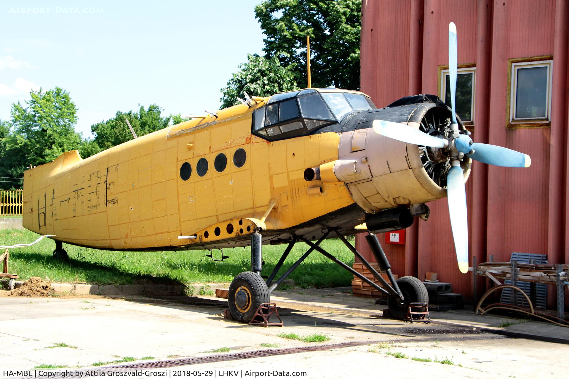 HA-MBE, 1975 PZL-Mielec An-2R C/N 1G161-10, LHKV - Kaposujlak Airport, Hungary