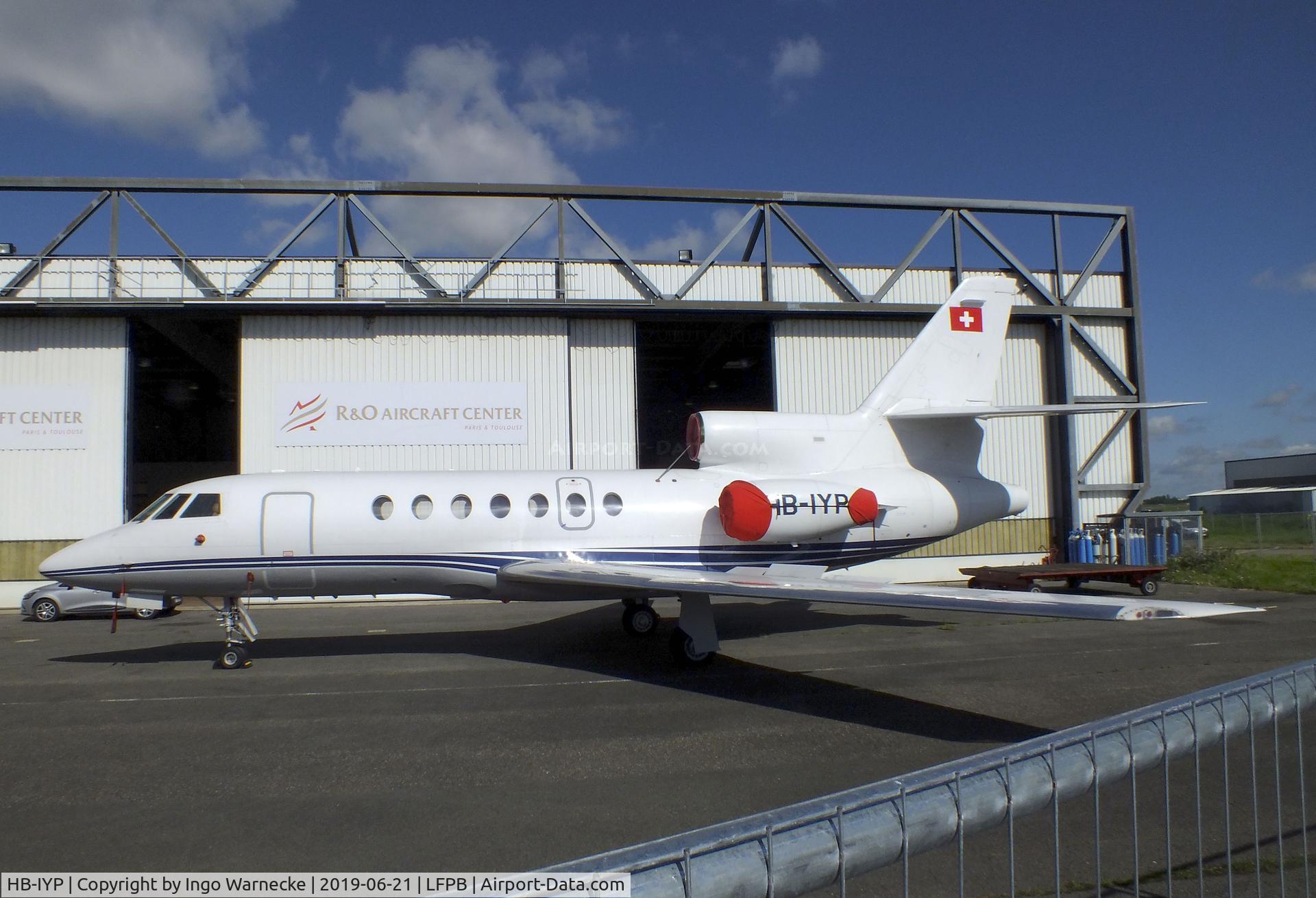 HB-IYP, 1987 Dassault Falcon 50 C/N 183, Dassault Falcon 50 at Paris, Le Bourget airport