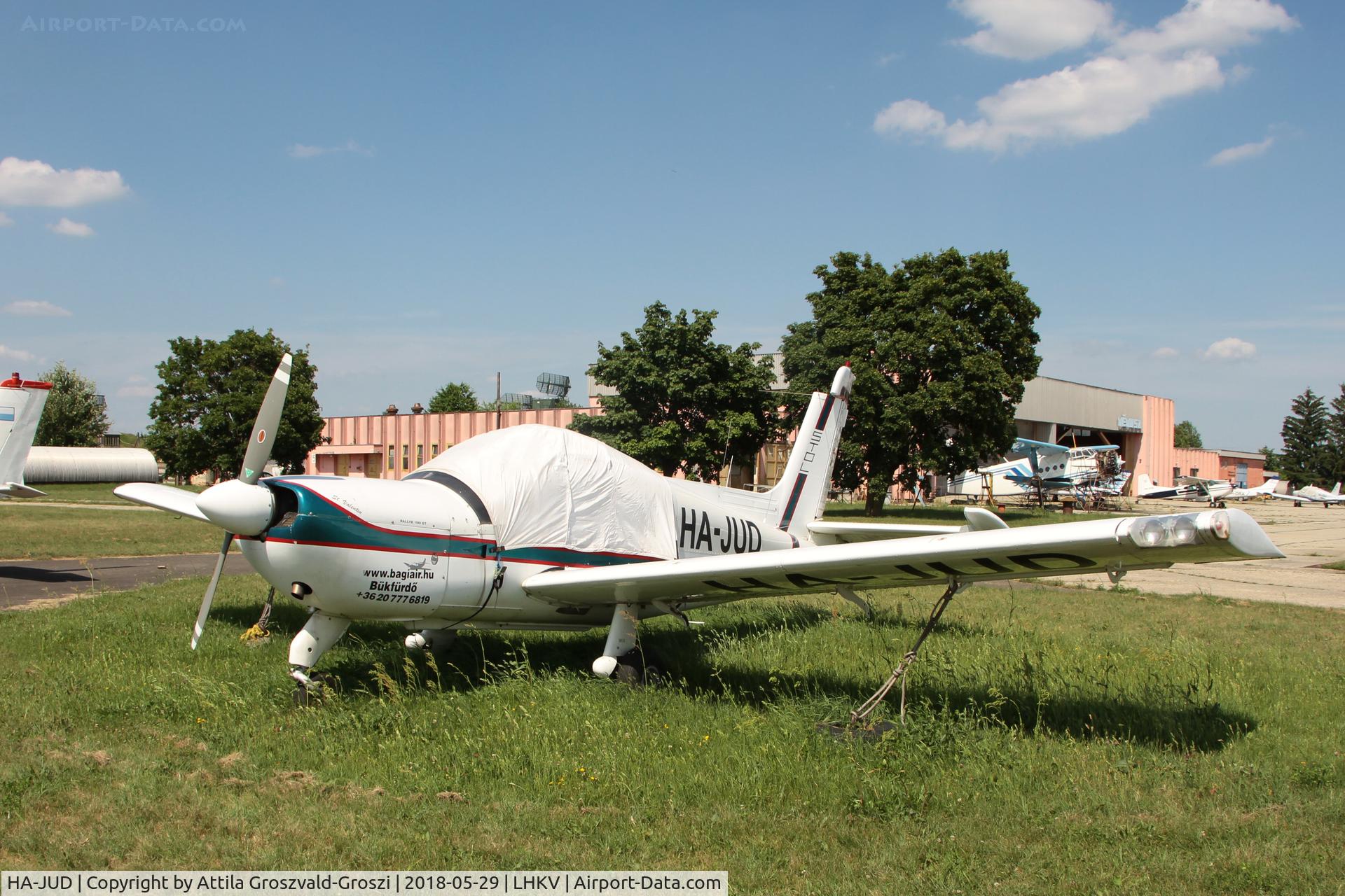 HA-JUD, 1977 Socata MS-893E Rallye 180GT Gaillard C/N 12962, LHKV - Kaposujlak Airport, Hungary