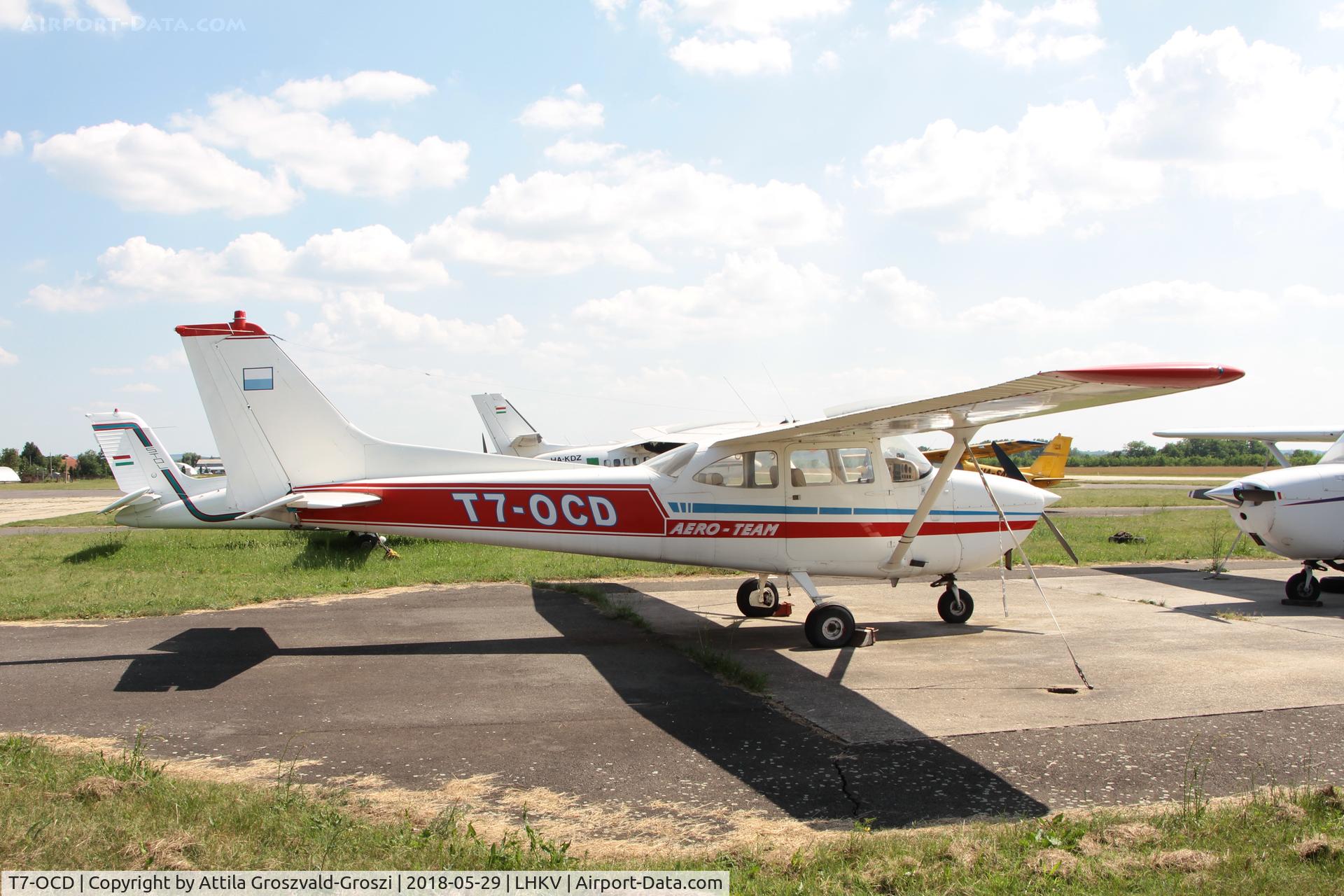 T7-OCD, Reims F172F C/N F172-0111, LHKV - Kaposujlak Airport, Hungary