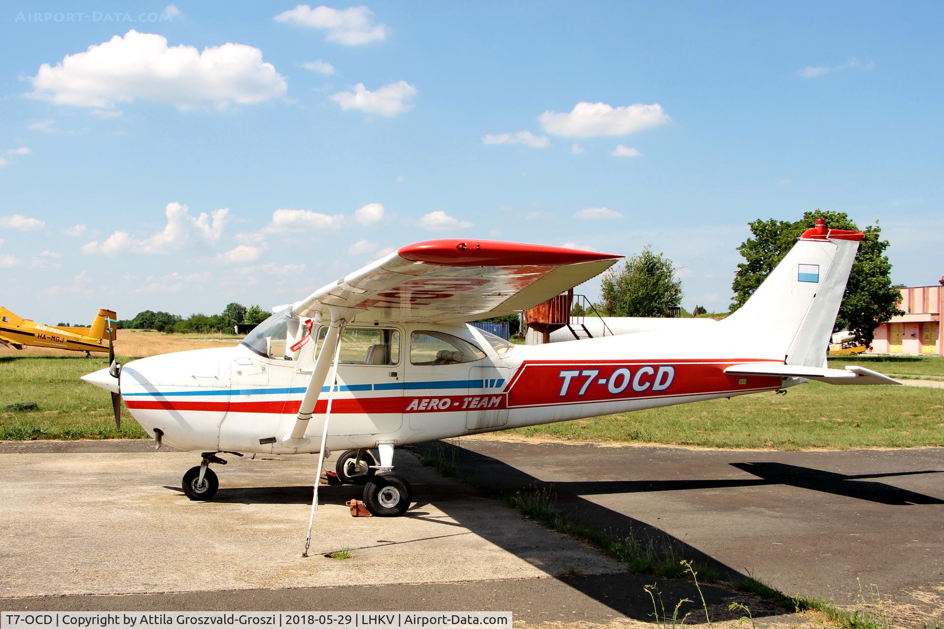 T7-OCD, Reims F172F C/N F172-0111, LHKV - Kaposujlak Airport, Hungary