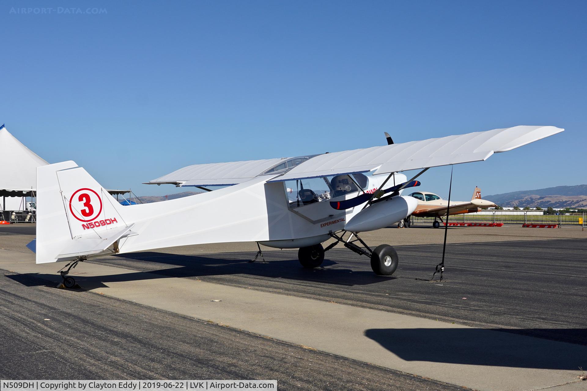 N509DH, 2018 Rans S-7S Courier C/N 0116626, Livermore Airport California 2019.