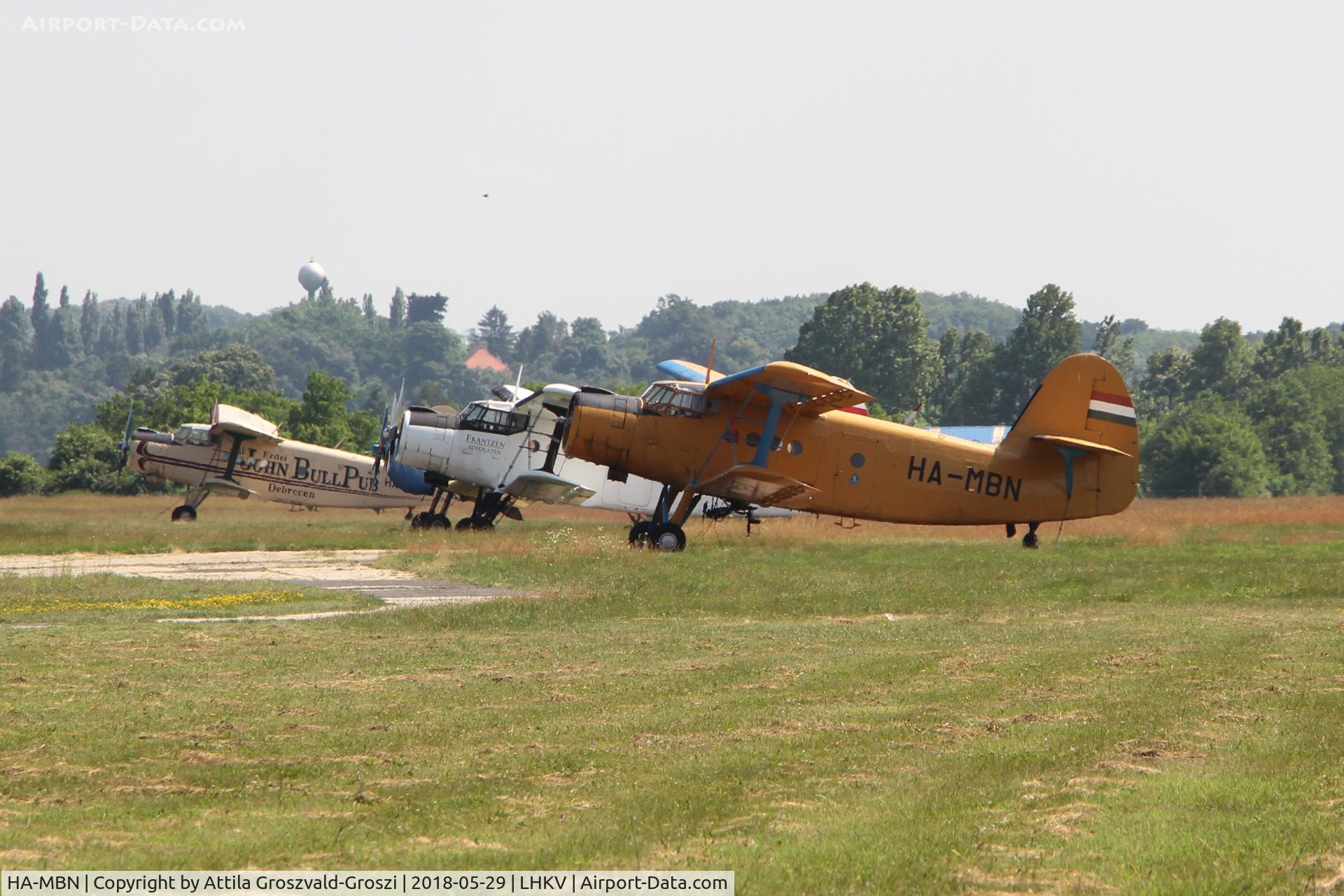 HA-MBN, 1979 PZL-Mielec An-2R C/N 1G19009, LHKV - Kaposujlak Airport, Hungary