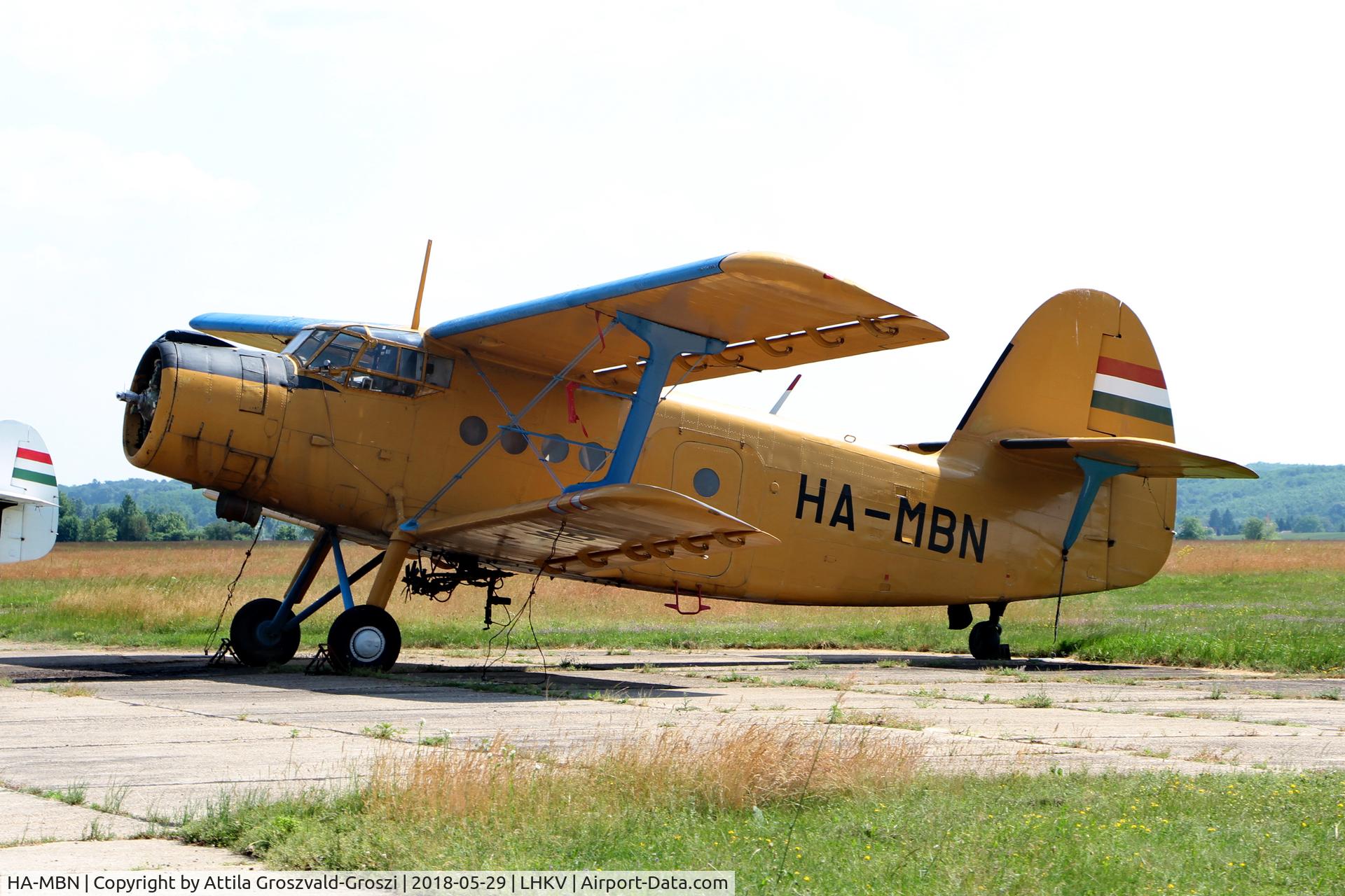 HA-MBN, 1979 PZL-Mielec An-2R C/N 1G19009, LHKV - Kaposujlak Airport, Hungary