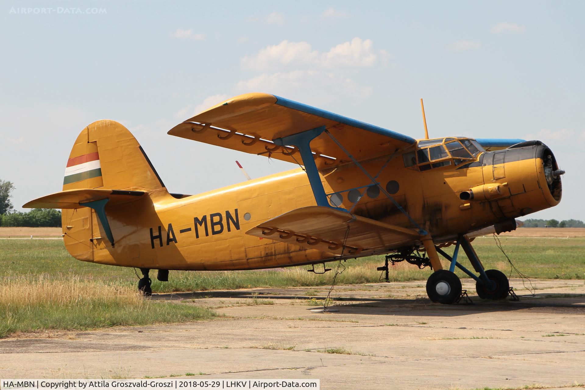 HA-MBN, 1979 PZL-Mielec An-2R C/N 1G19009, LHKV - Kaposujlak Airport, Hungary