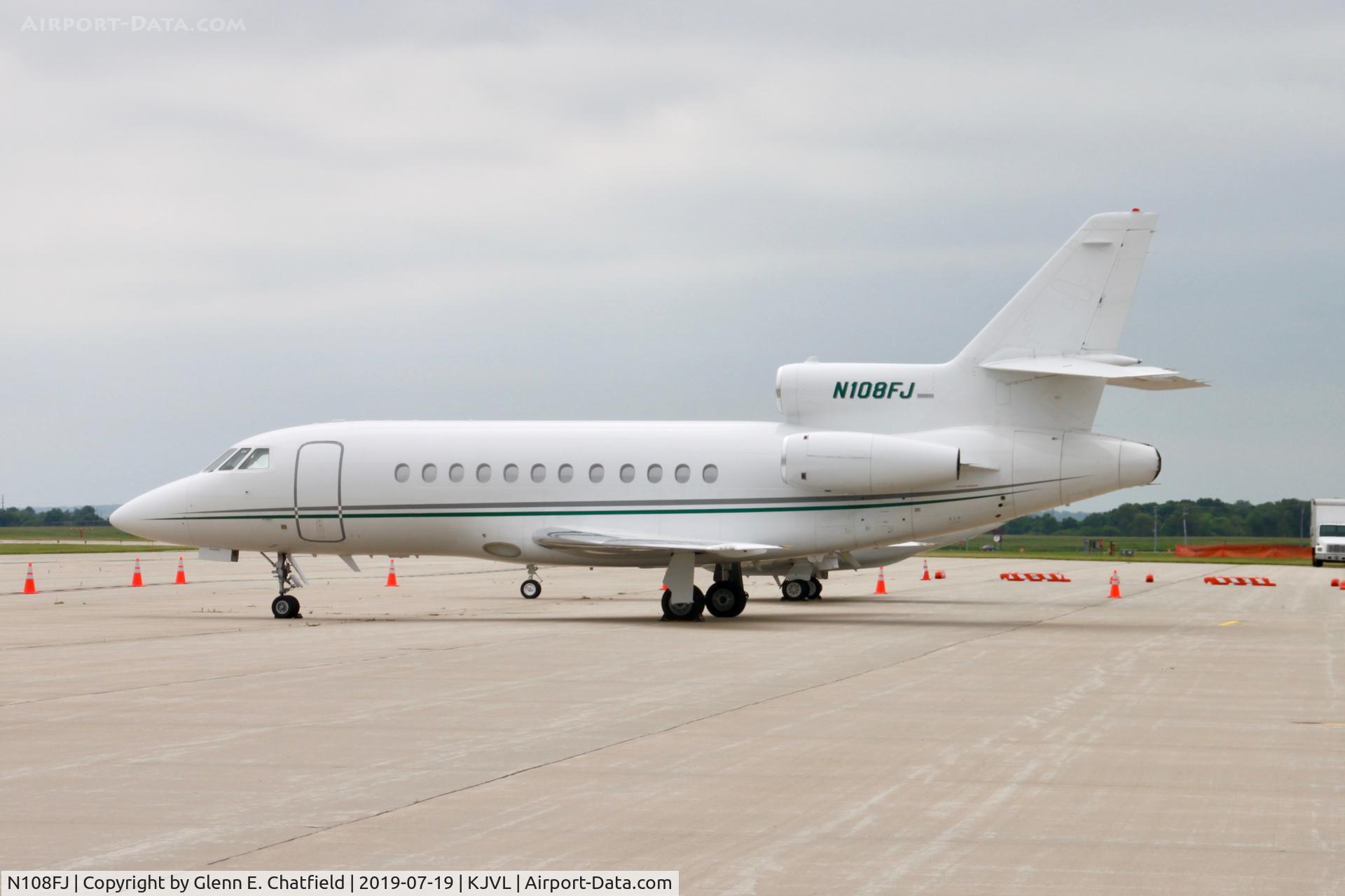 N108FJ, 1991 Dassault Falcon 900B C/N 108, Found on the ramp