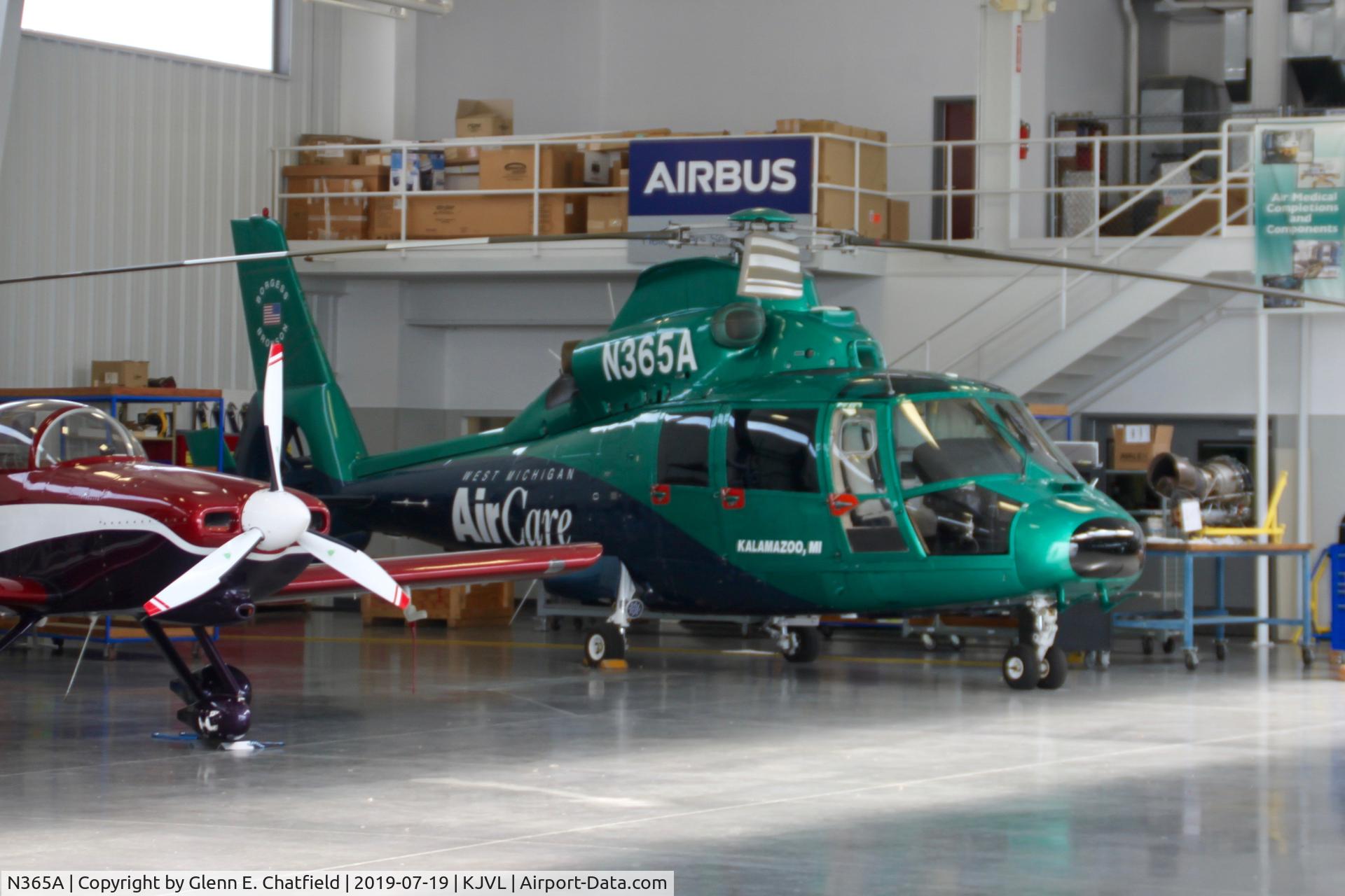 N365A, 1990 Aerospatiale AS-365N-2 Dauphin C/N 6379, At Helicopter Specialties