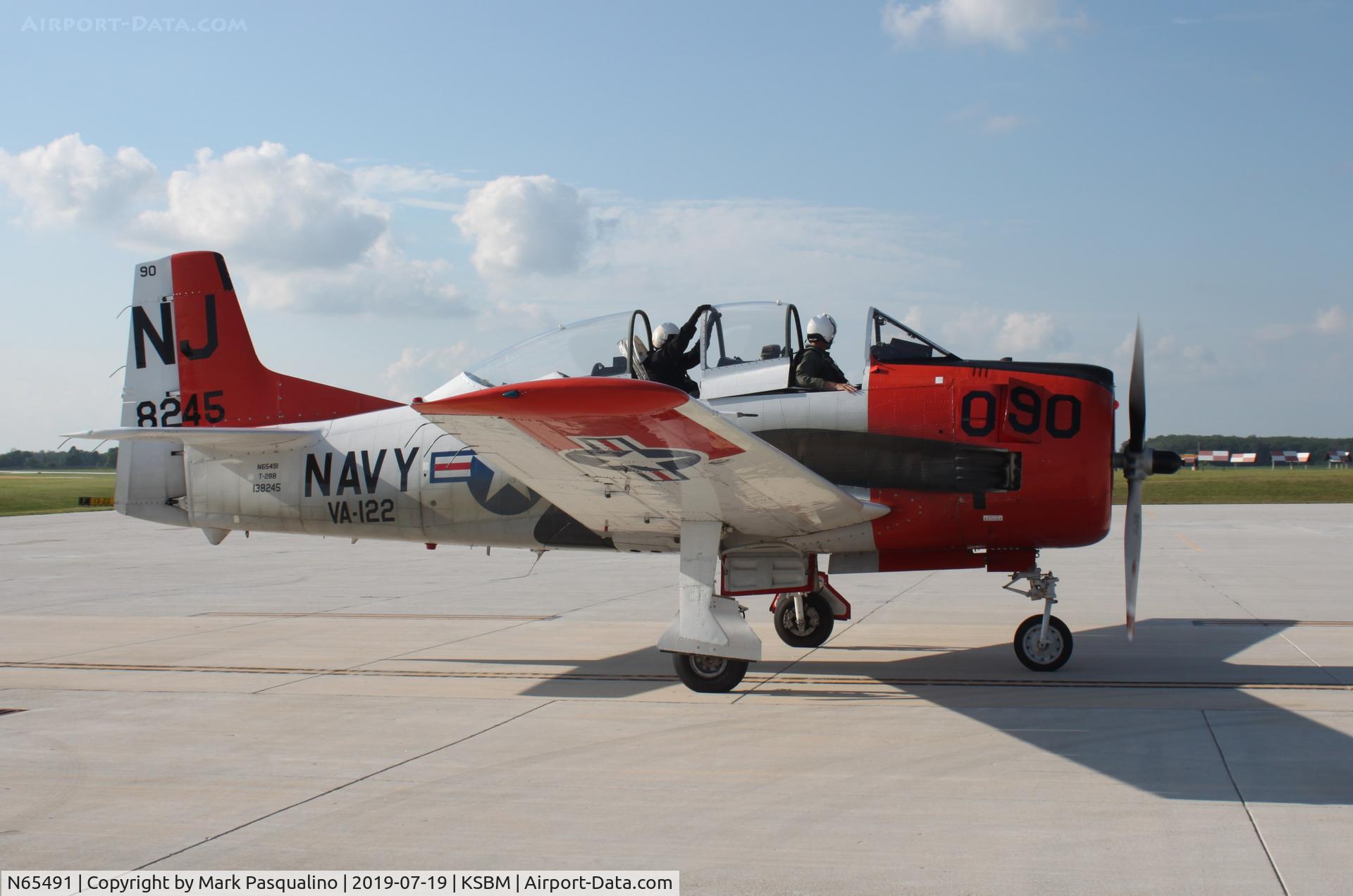 N65491, North American T-28B Trojan C/N 200-316 (138245), North American T-28B