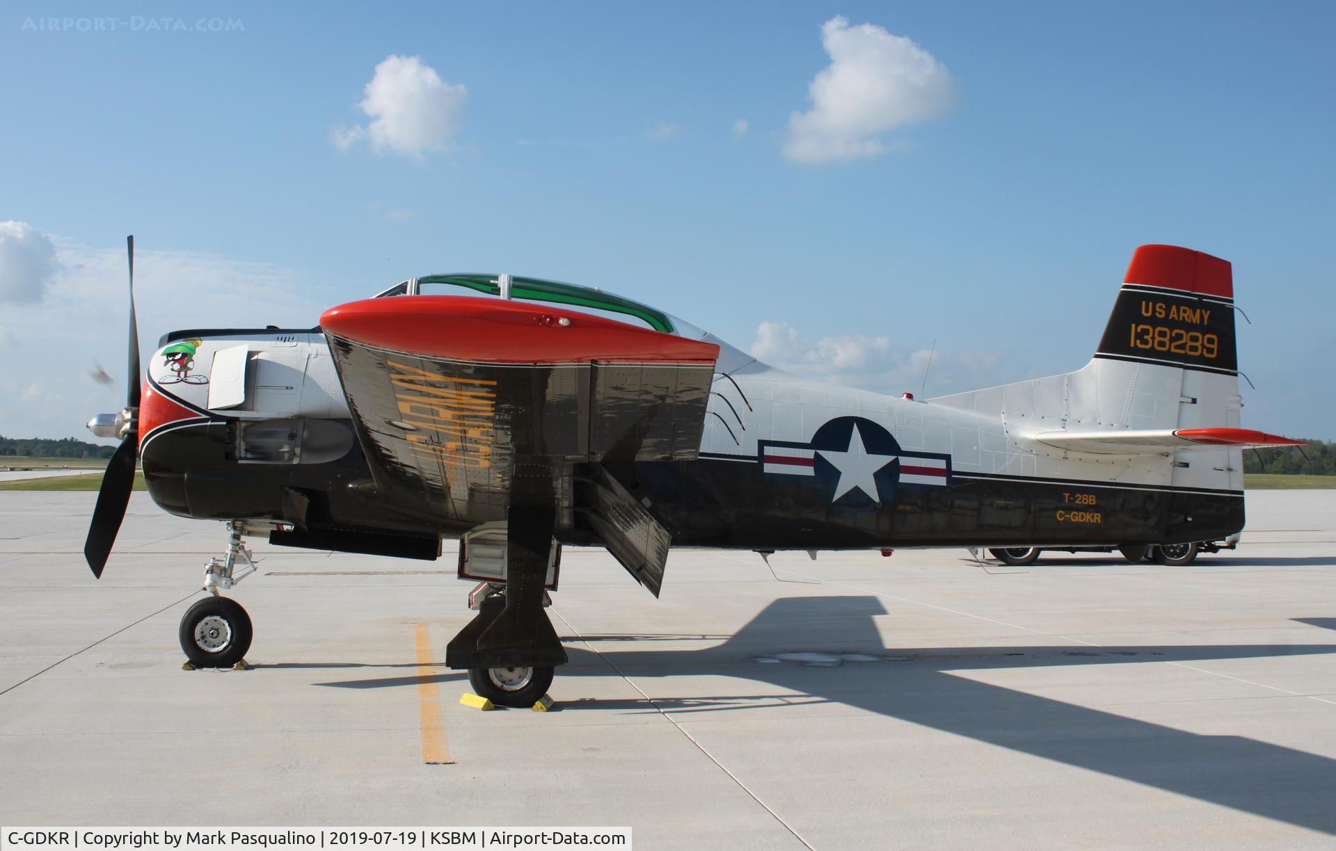 C-GDKR, 1956 North American T-28B Trojan C/N 200-360, North American T-28B