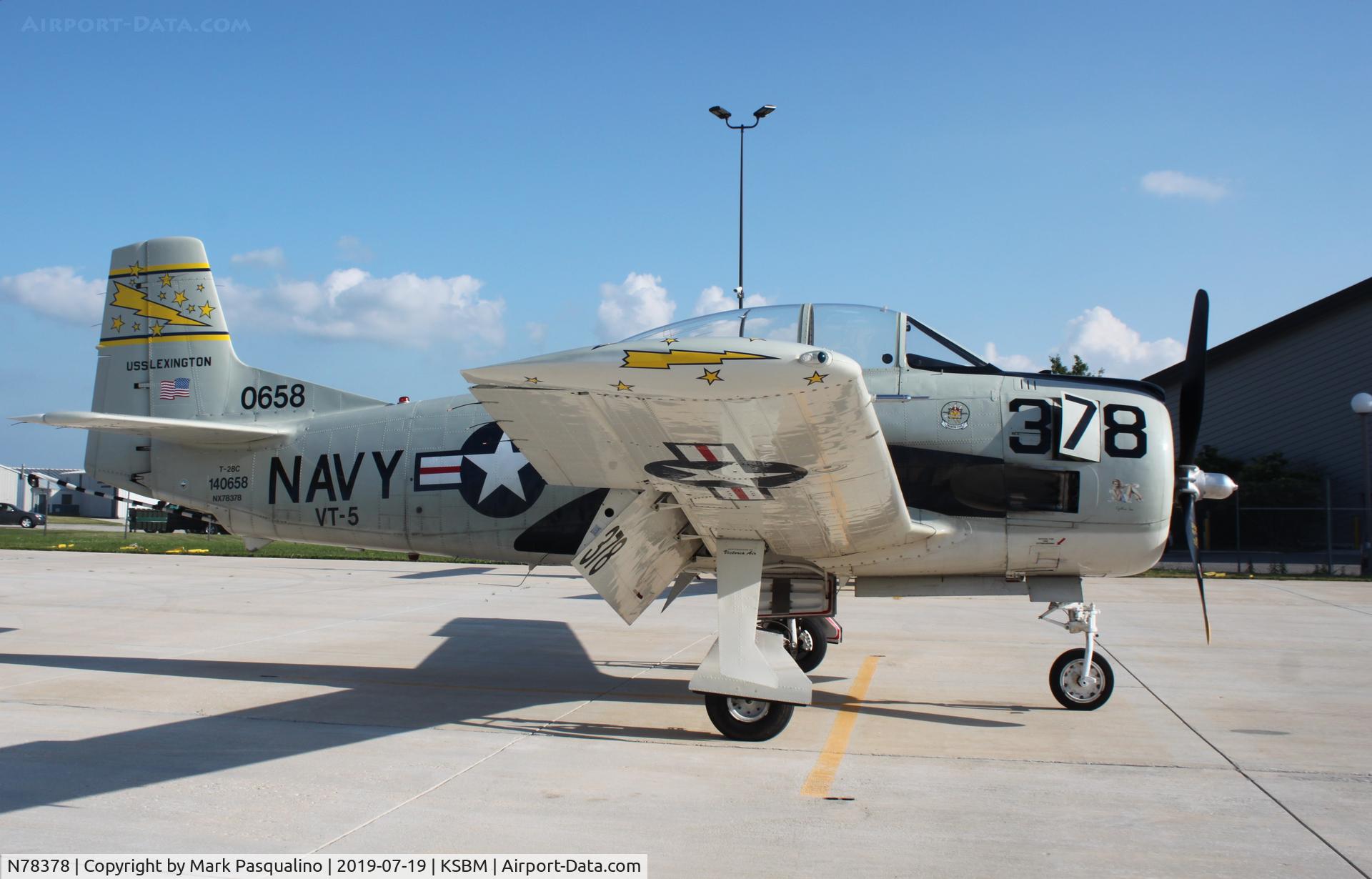 N78378, 1957 North American T-28C Trojan C/N 226-235 (140658), North American T-28C
