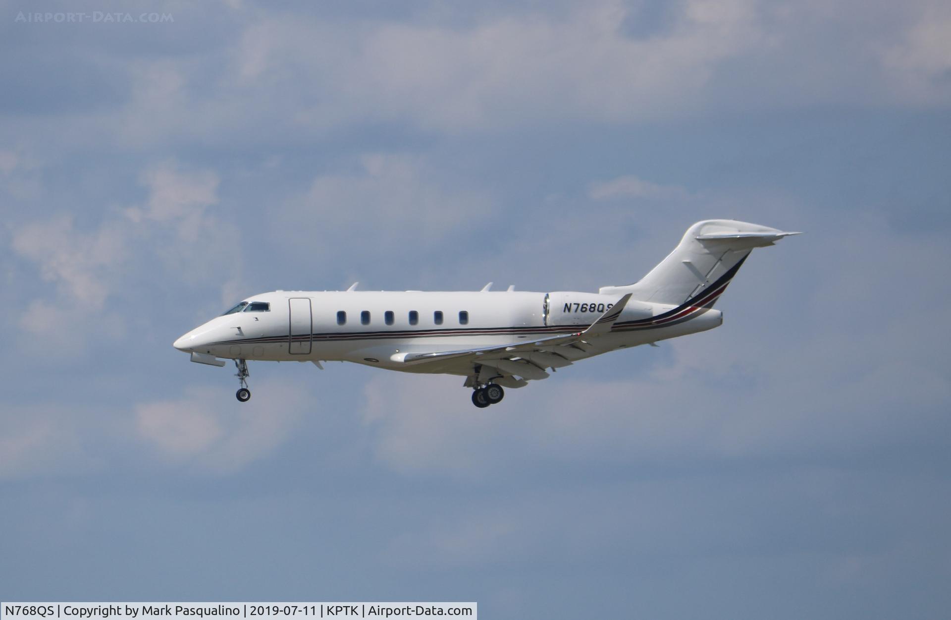 N768QS, 2014 Bombardier Challenger 350 (BD 100-1A10) C/N 20534, Challenger 350