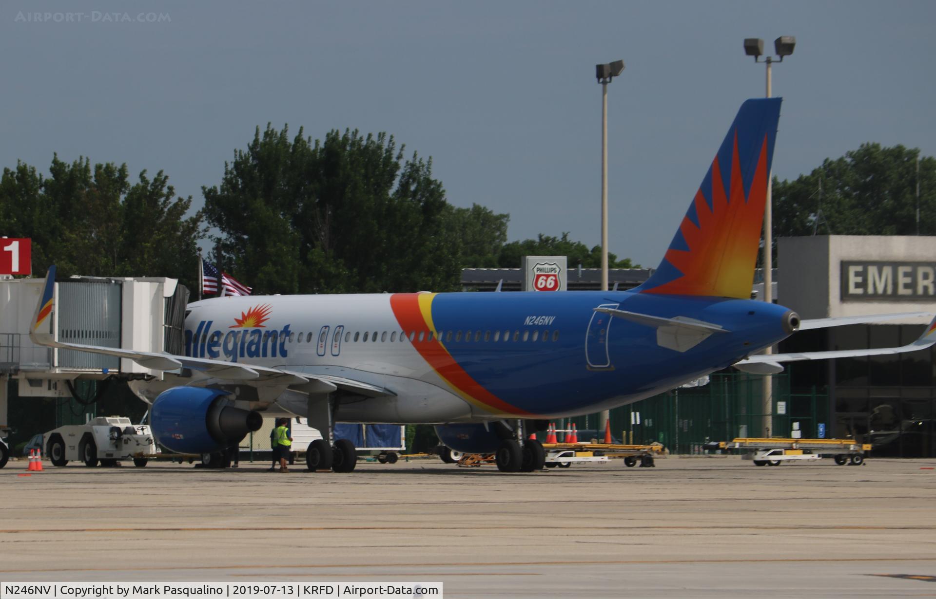 N246NV, 2017 Airbus A320-214 C/N 7664, Airbus A320-214
