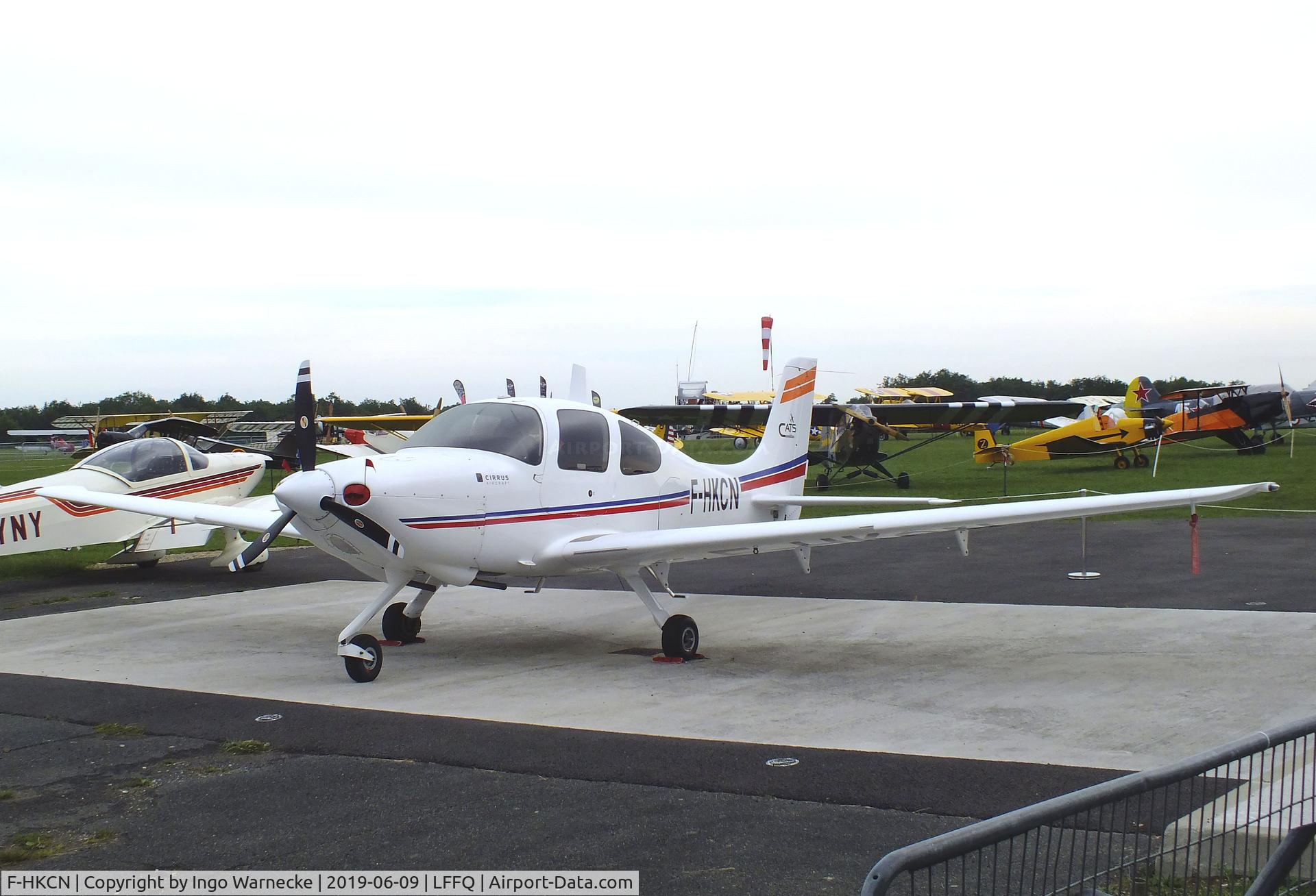 F-HKCN, Cirrus SR20 C/N 2195, Cirrus SR20 at the Meeting Aerien 2019, La-Ferte-Alais