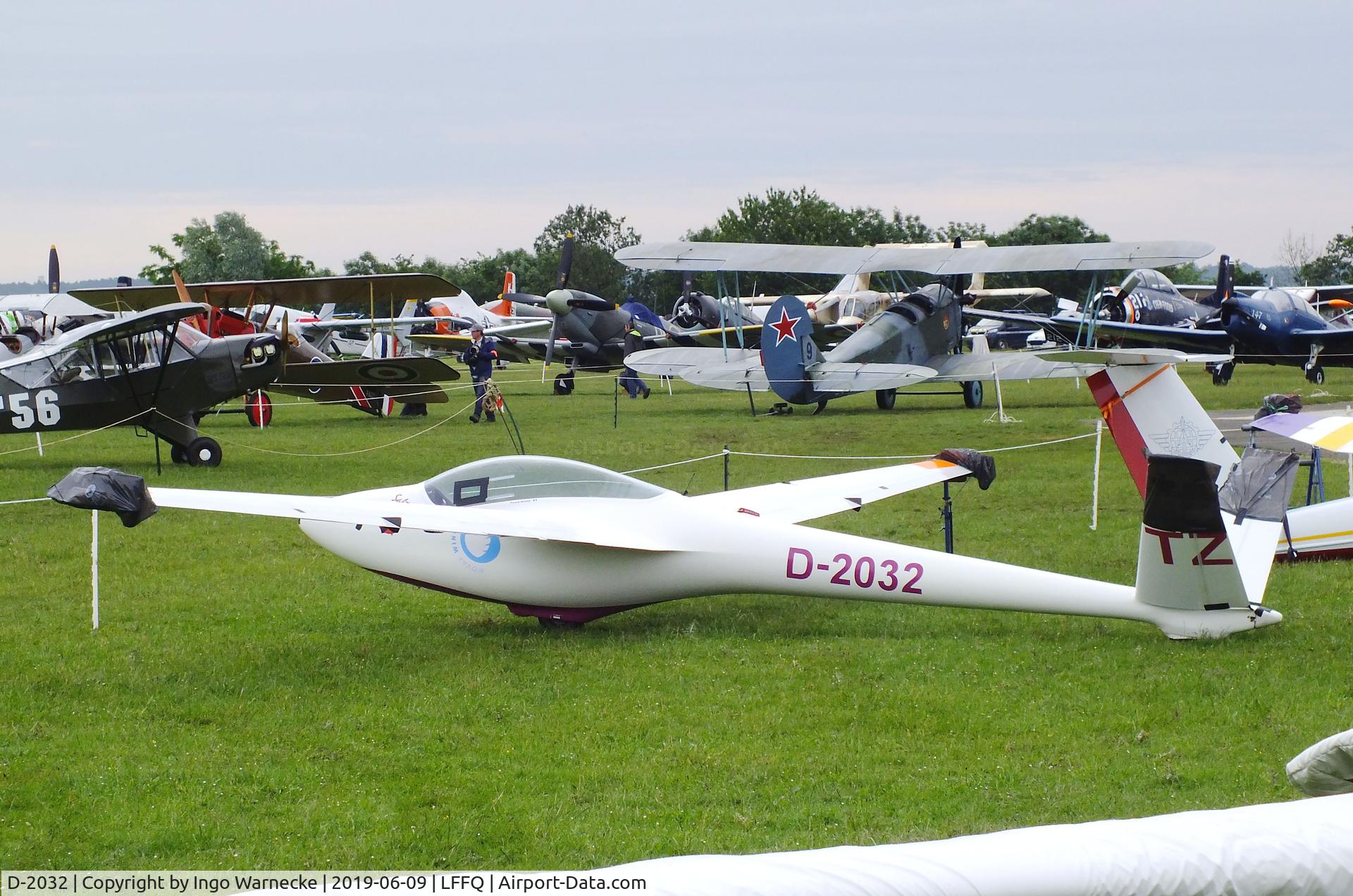D-2032, Start & Flug H101 Salto C/N 9, Start & Flug H101 Salto at the Meeting Aerien 2019, La-Ferte-Alais