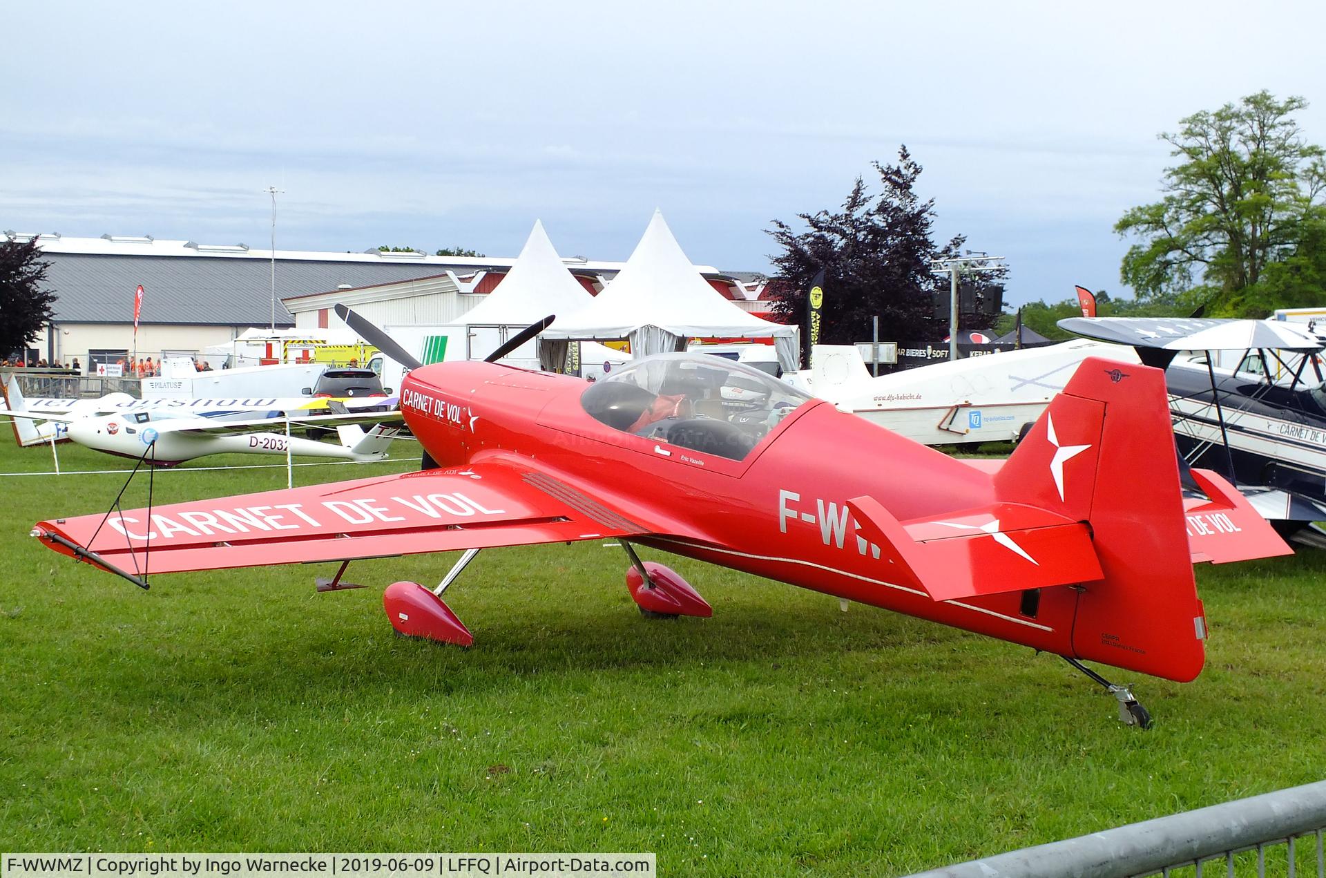 F-WWMZ, Mudry Cap 222 C/N 001, Mudry CAP-222 at the Meeting Aerien 2019, La-Ferte-Alais