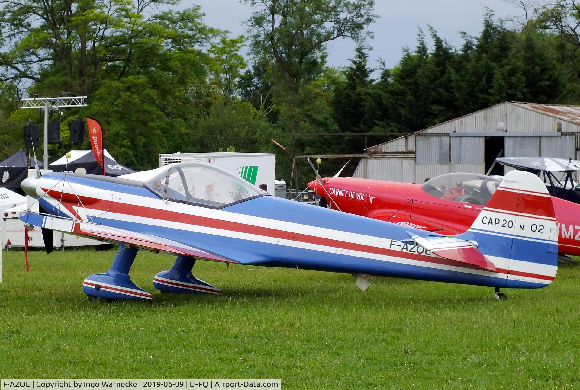 F-AZOE, Mudry CAP-20E C/N 02, Mudry CAP-20E at the Meeting Aerien 2019, La-Ferte-Alais