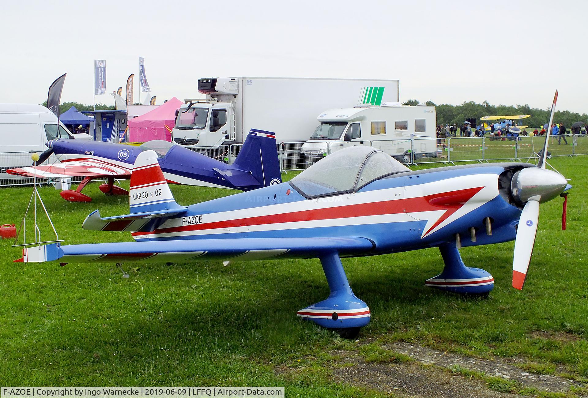 F-AZOE, Mudry CAP-20E C/N 02, Mudry CAP-20E at the Meeting Aerien 2019, La-Ferte-Alais