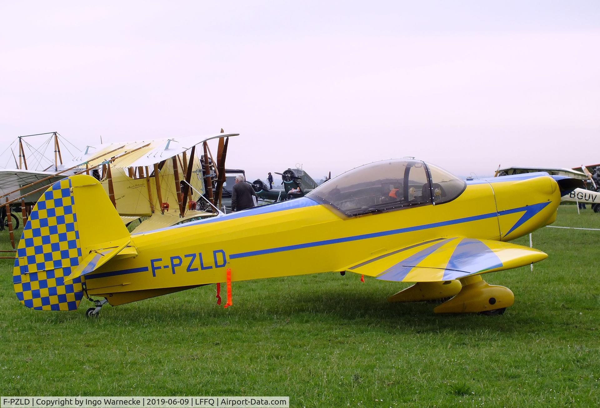 F-PZLD, Mudry CAP-10B C/N 01, Mudry CAP-10B at the meeting aerien 2019, La-Ferte-Alais
