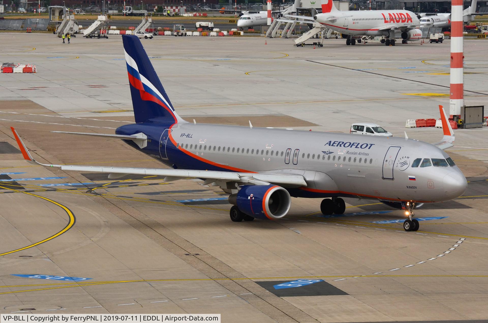 VP-BLL, 2013 Airbus A320-214 C/N 5572, Aeroflot A320 about to fly back to SVO