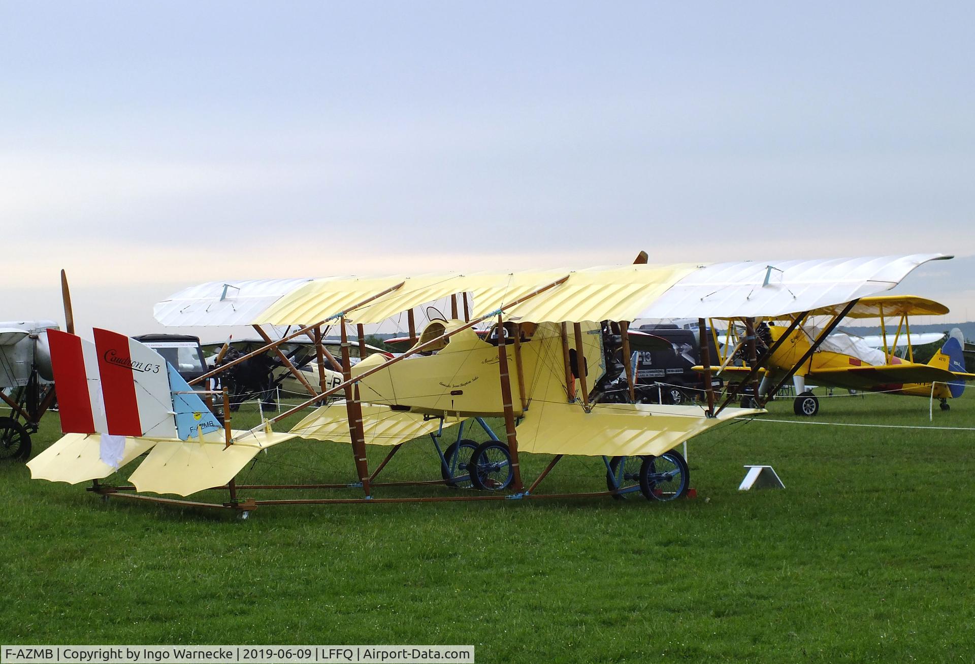 F-AZMB, Caudron G.3 C/N SA-33, Caudron G.3 at the meeting aerien 2019, La-Ferte-Alais