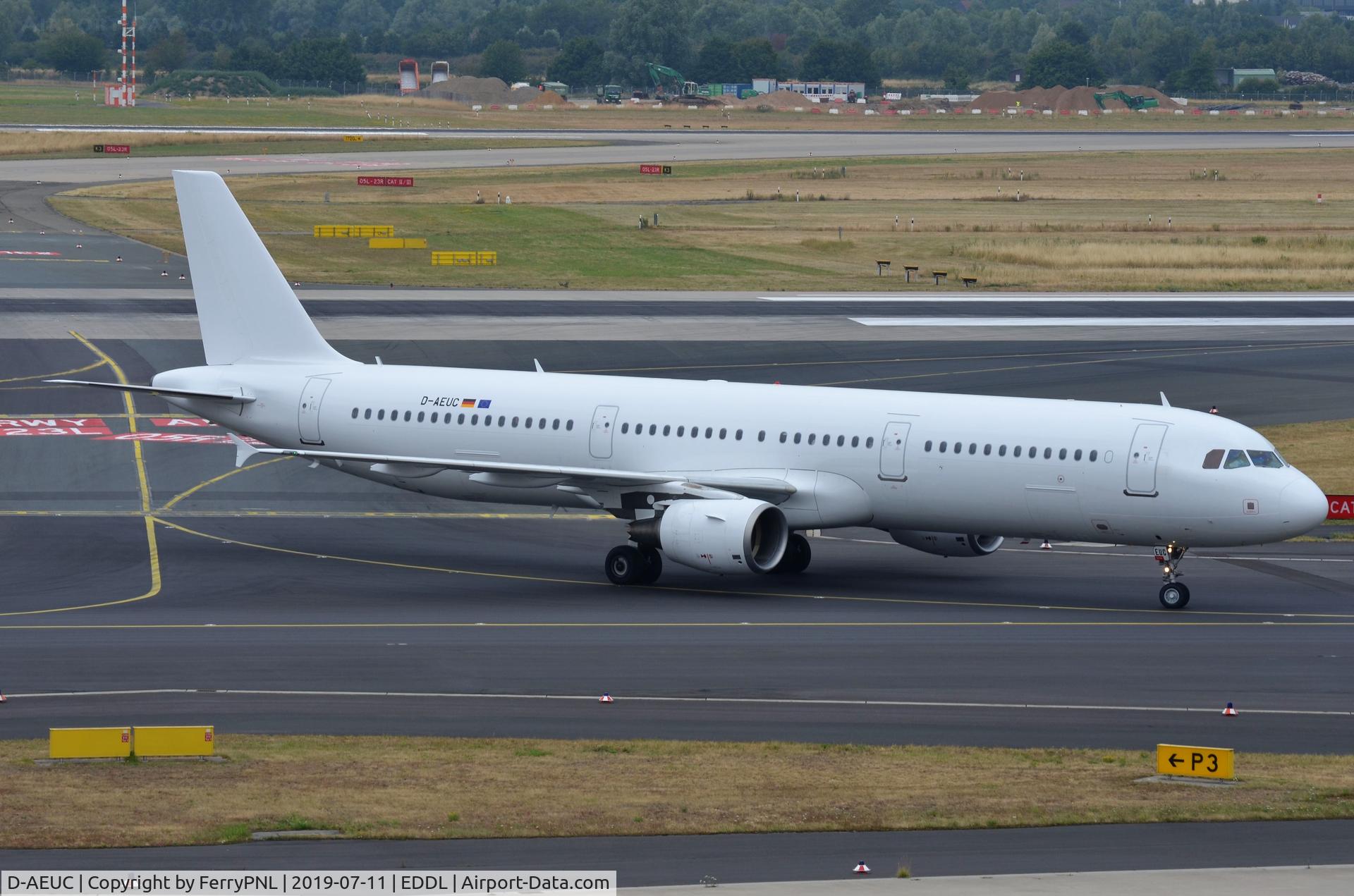 D-AEUC, 2008 Airbus A321-211 C/N 3504, Unmarked Eurowings A321