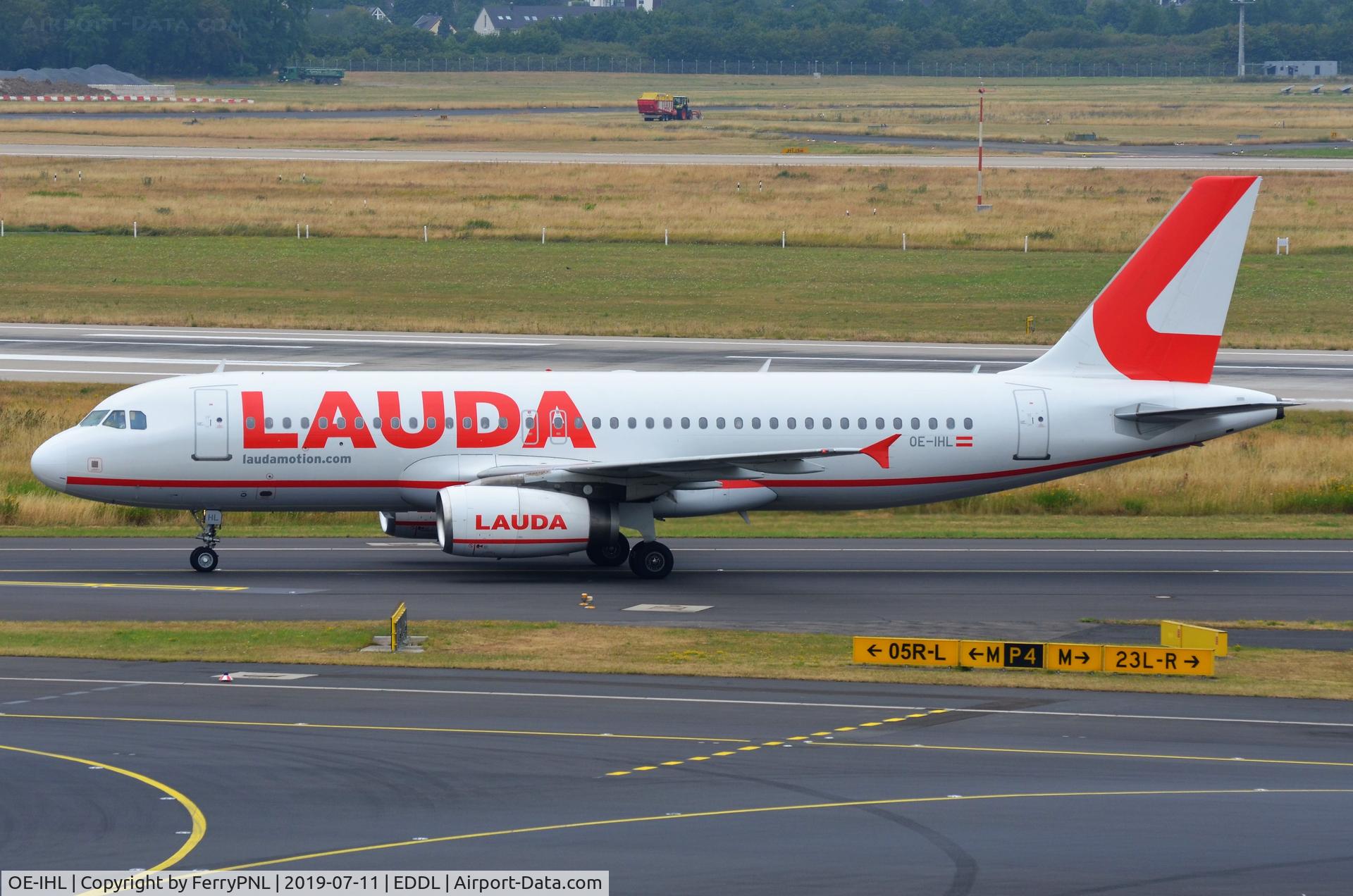OE-IHL, 2007 Airbus A320-232 C/N 3105, Arrival of Lauda A32220