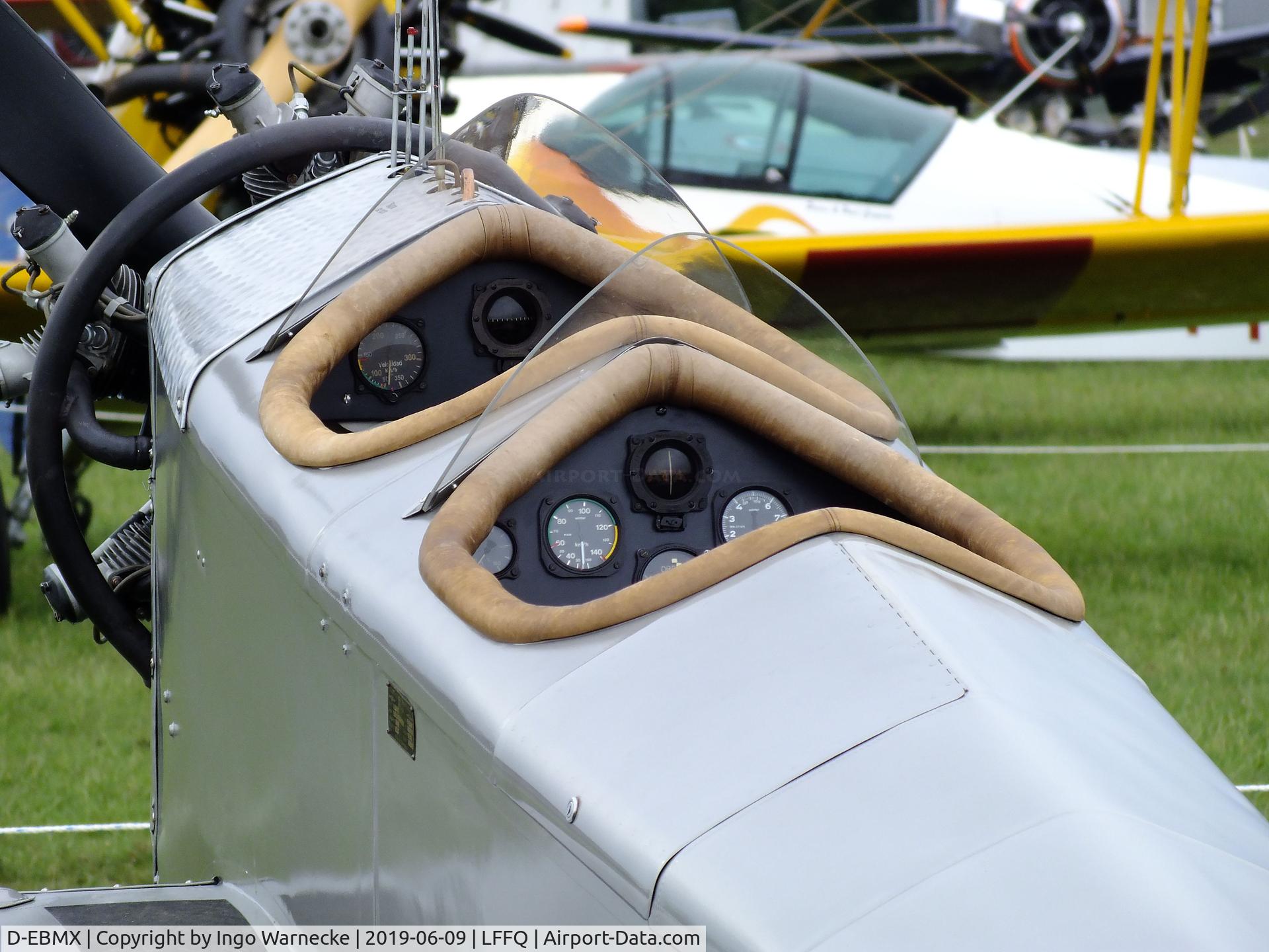 D-EBMX, 1927 Klemm Kl-25-1A C/N 149, Klemm L 25 a1 at the meeting aerien 2019, La-Ferte-Alaisc  #c