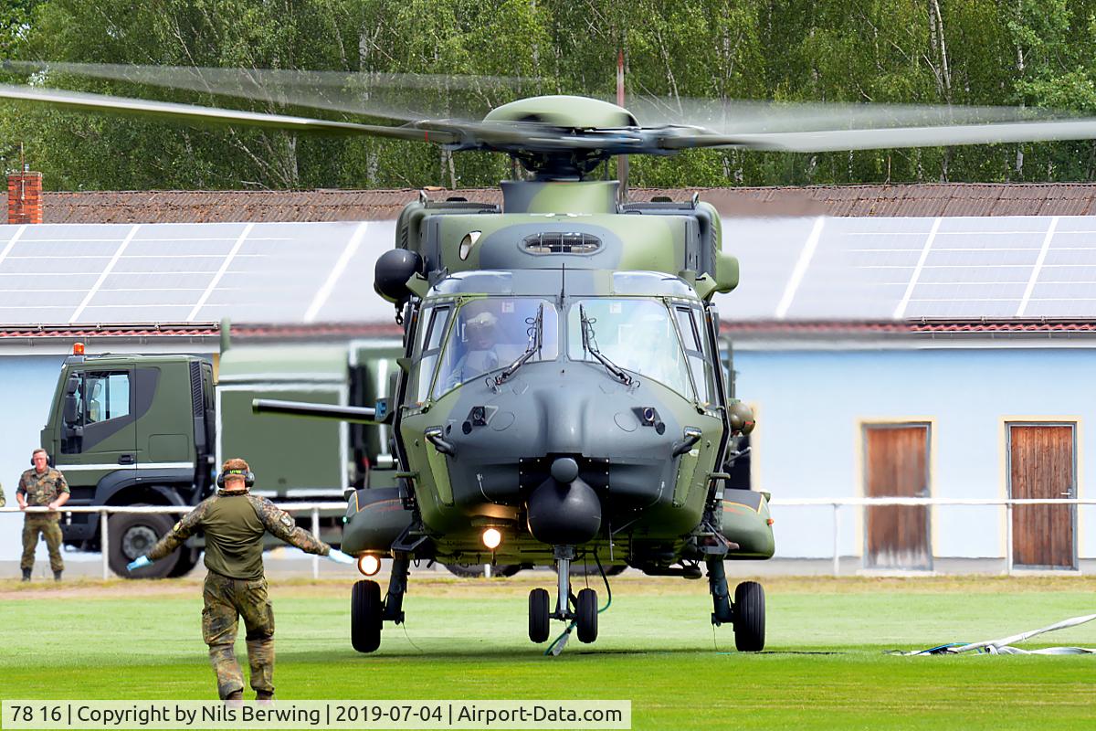 78 16, NHI NH-90 TTH Caiman C/N 1077/TGEA16, 78+16 at Lübtheen
