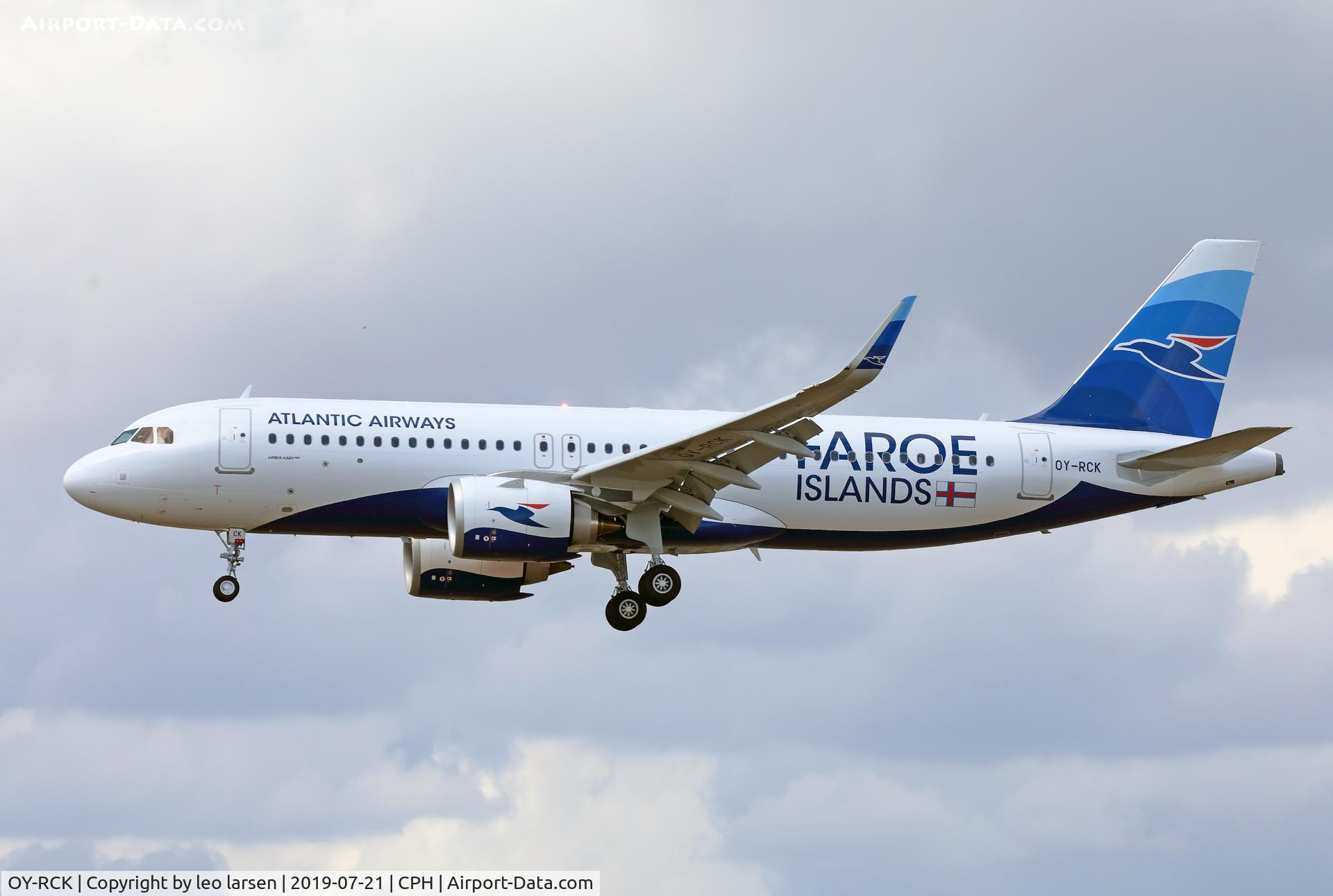 OY-RCK, 2019 Airbus A320-251N C/N 8918, Copenhagen 21.7.2019 L/D R-22L