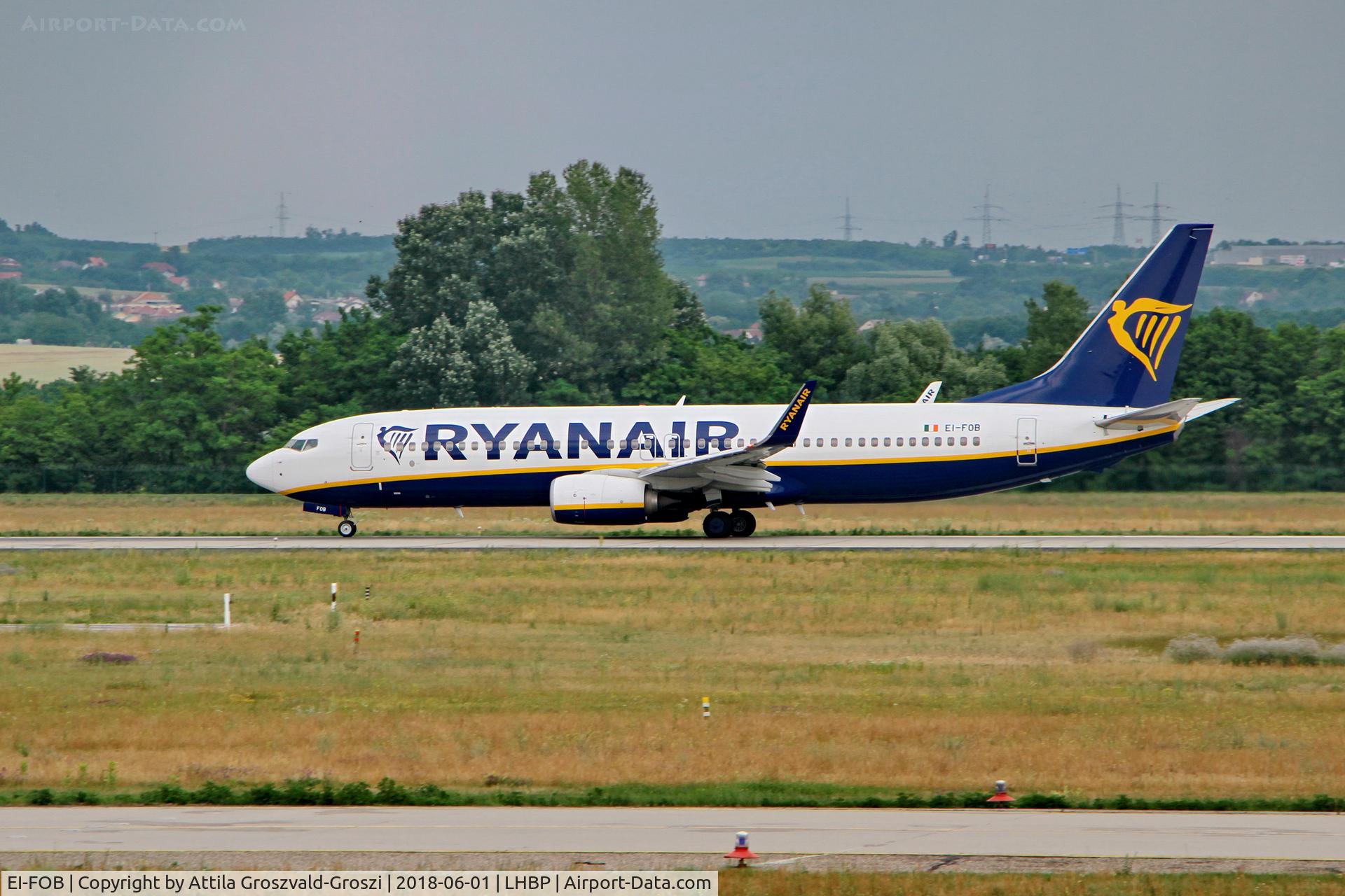 EI-FOB, 2015 Boeing 737-8AS C/N 44710, LHBP - Ferihegy/Liszt Ferenc Internationale Airport, Hungary