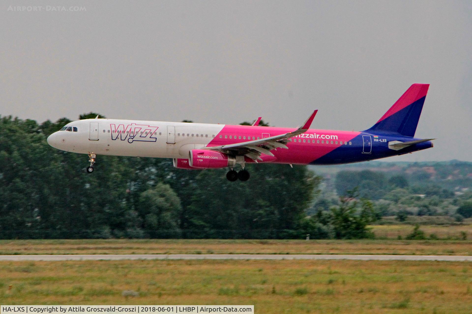 HA-LXS, 2017 Airbus A321-231 C/N 7702, LHBP - Ferihegy/Liszt Ferenc Internationale Airport, Hungary