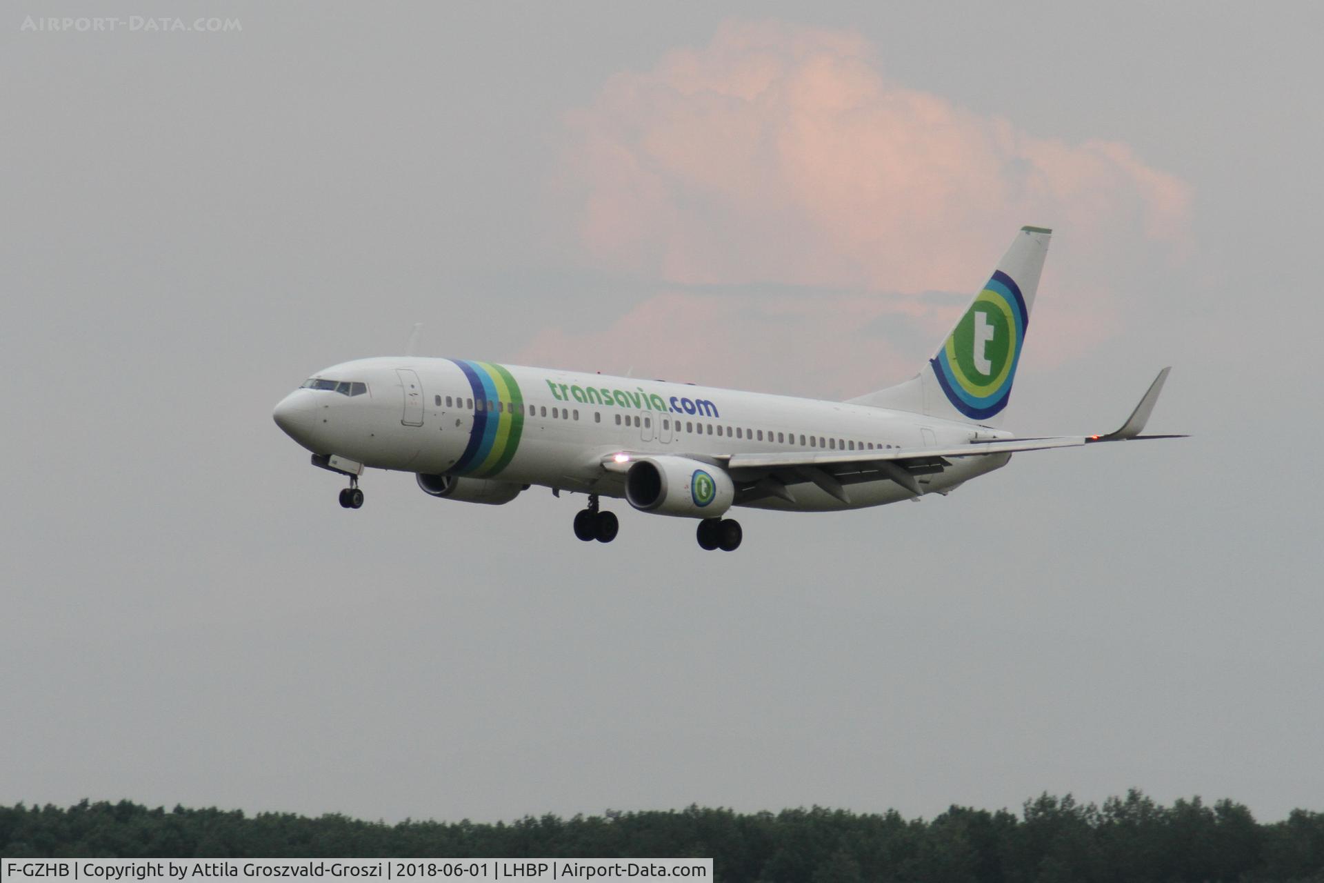 F-GZHB, 2007 Boeing 737-8GJ C/N 34902, LHBP - Ferihegy/Liszt Ferenc Internationale Airport, Hungary