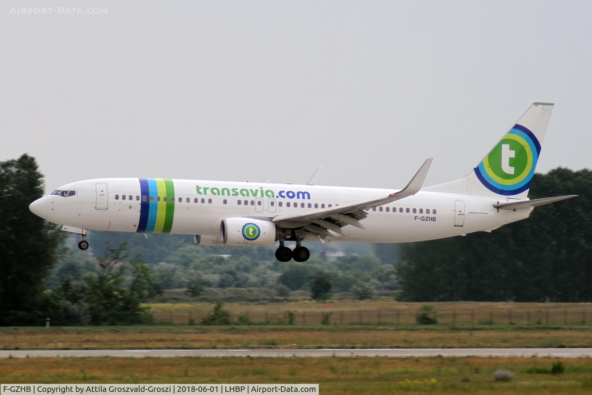 F-GZHB, 2007 Boeing 737-8GJ C/N 34902, LHBP - Ferihegy/Liszt Ferenc Internationale Airport, Hungary