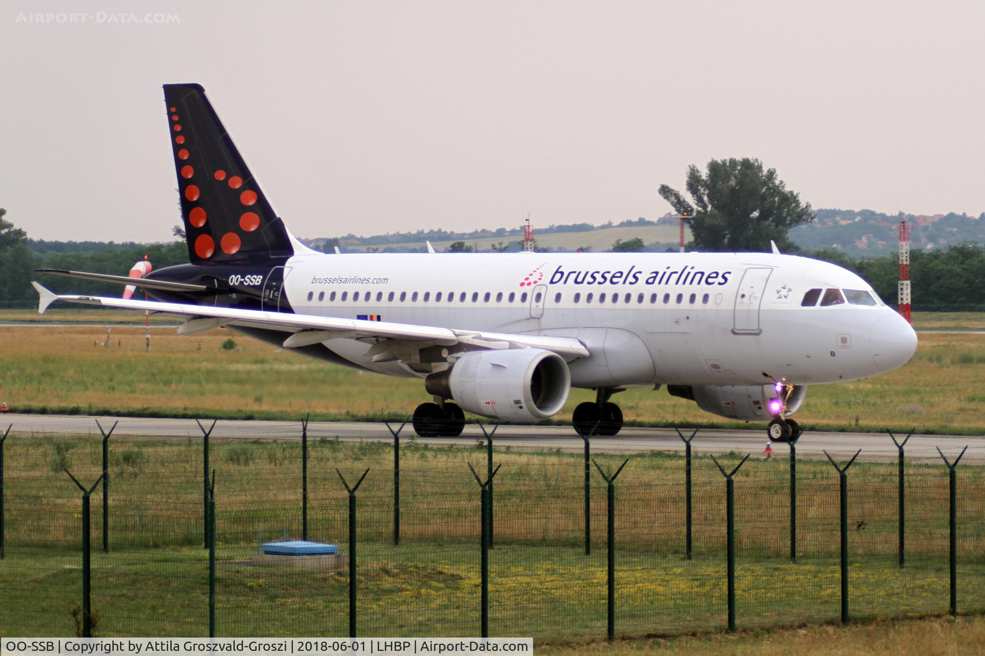 OO-SSB, 2005 Airbus A319-111 C/N 2400, LHBP - Ferihegy/Liszt Ferenc Internationale Airport, Hungary