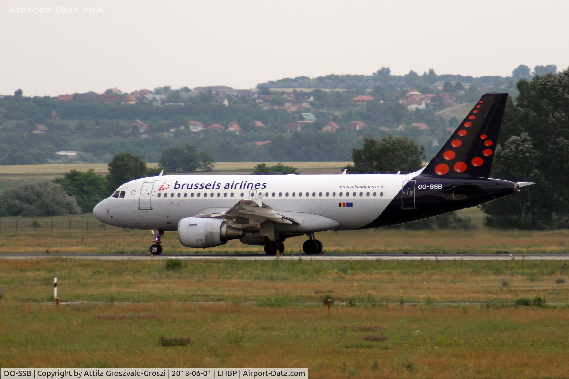 OO-SSB, 2005 Airbus A319-111 C/N 2400, LHBP - Ferihegy/Liszt Ferenc Internationale Airport, Hungary