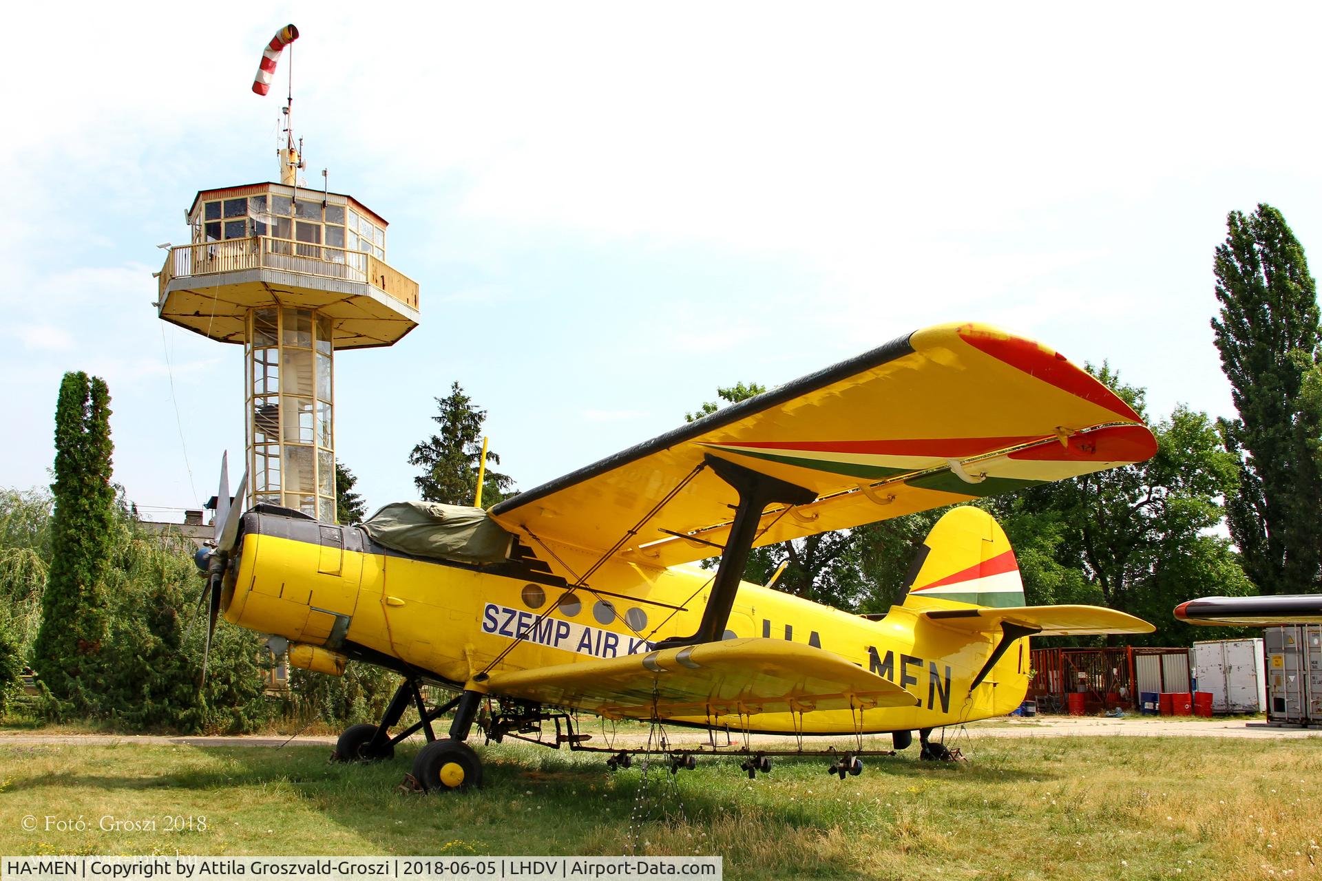 HA-MEN, 1980 PZL-Mielec An-2R C/N 1G190-23, LHDV - Dunaujváros/Kisapostag Airport, Hungary