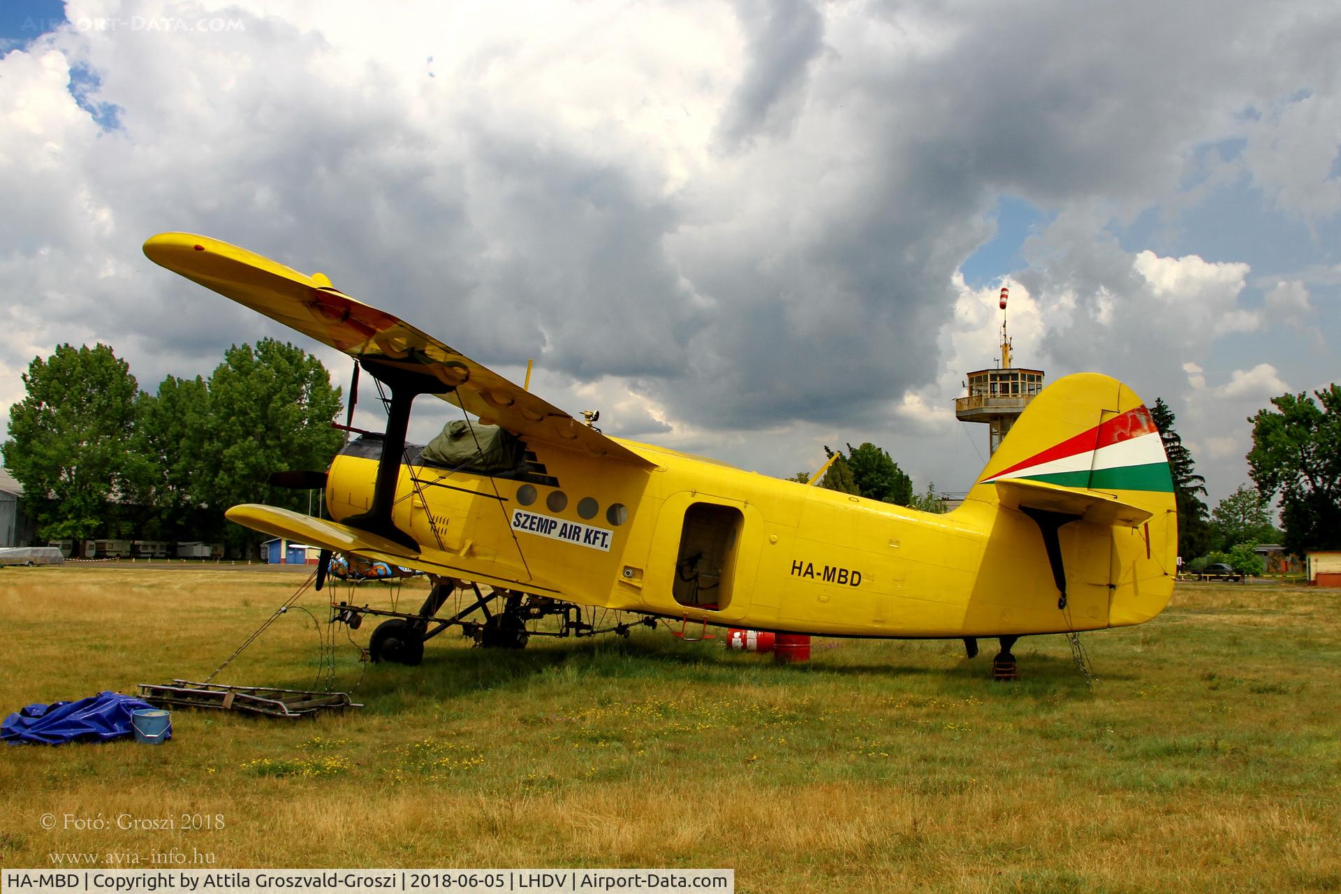 HA-MBD, 1975 PZL-Mielec An-2R C/N 1G161-09, LHDV - Dunaujváros/Kisapostag Airport, Hungary
