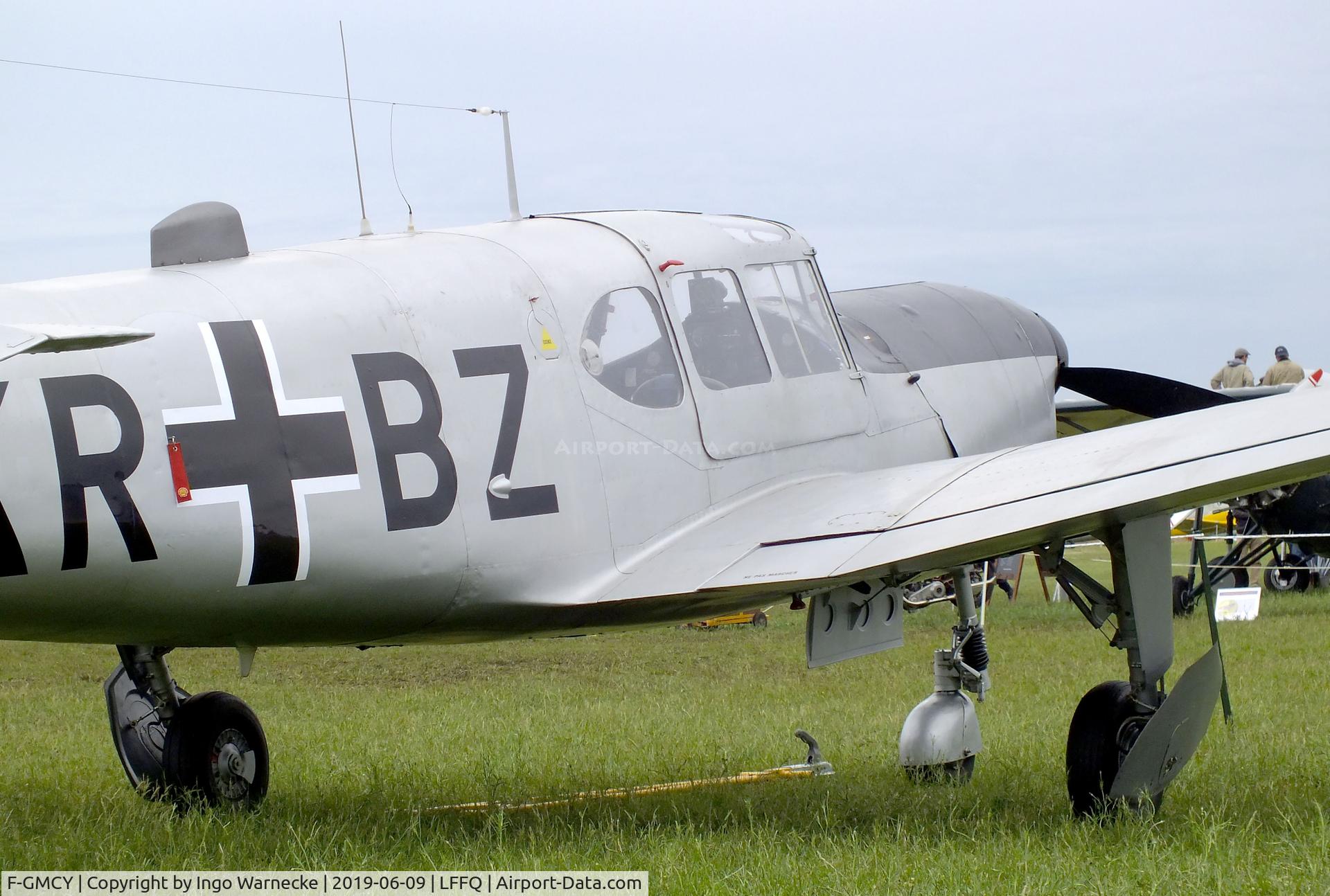F-GMCY, 1947 Nord (Messerschmitt) N-1101 Noralpha C/N 67, Nord N.1101 Noralpha at the meeting aerien 2019, La-Ferte-Alais