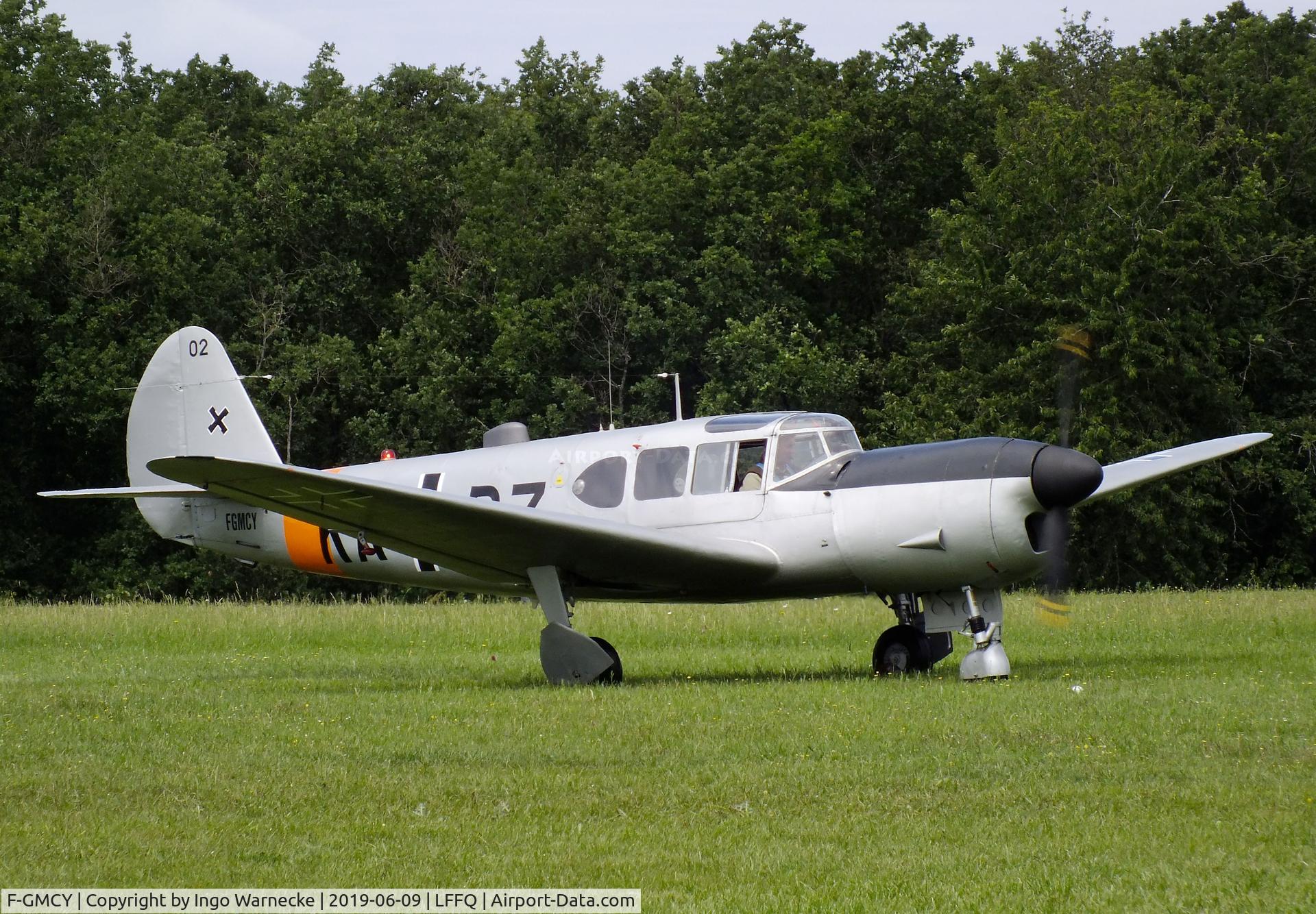 F-GMCY, 1947 Nord (Messerschmitt) N-1101 Noralpha C/N 67, Nord N.1101 Noralpha at the meeting aerien 2019, La-Ferte-Alais